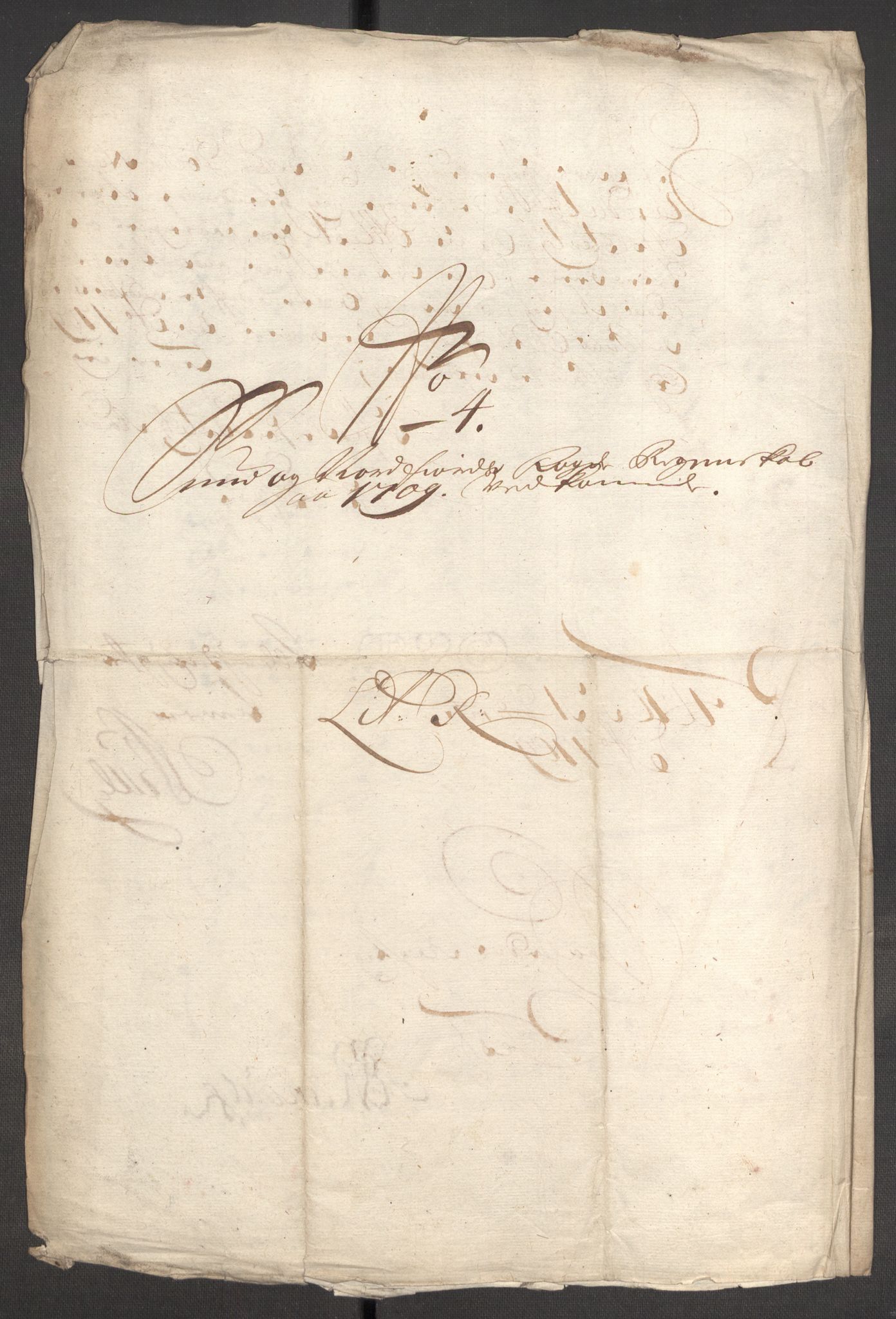 Rentekammeret inntil 1814, Reviderte regnskaper, Fogderegnskap, AV/RA-EA-4092/R53/L3432: Fogderegnskap Sunn- og Nordfjord, 1709, p. 85