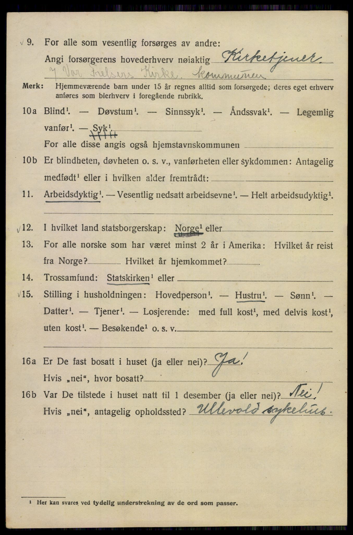 SAO, 1920 census for Kristiania, 1920, p. 376392