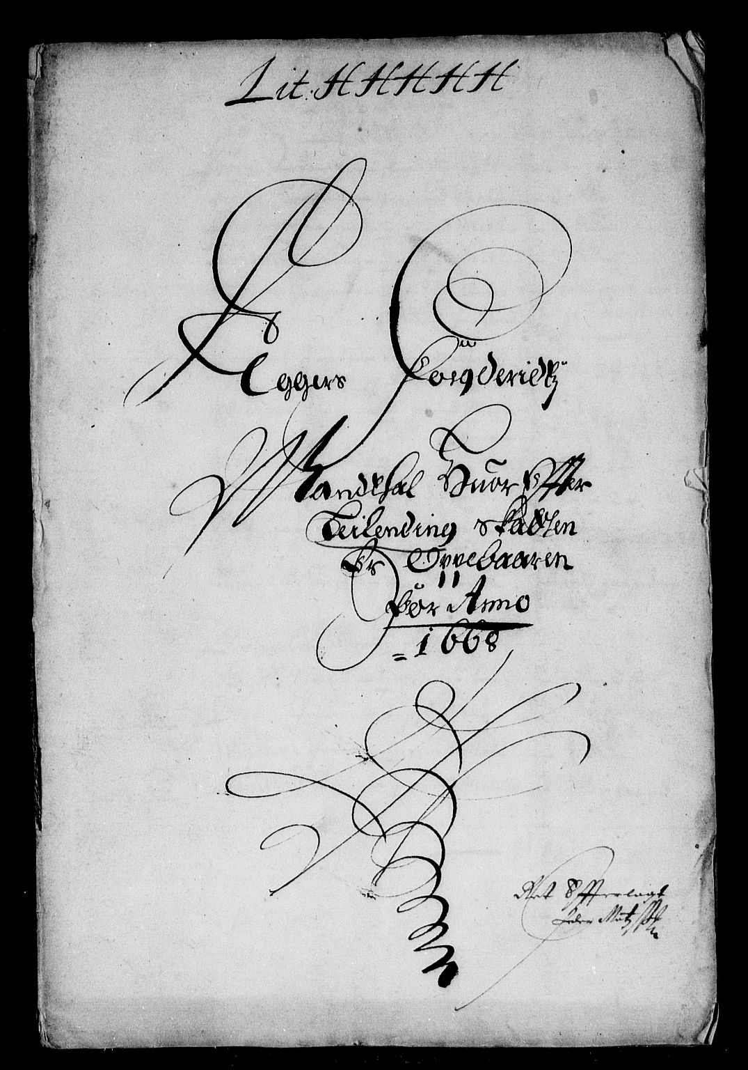 Rentekammeret inntil 1814, Reviderte regnskaper, Stiftamtstueregnskaper, Landkommissariatet på Akershus og Akershus stiftamt, AV/RA-EA-5869/R/Rb/L0054: Akershus stiftamt, 1668