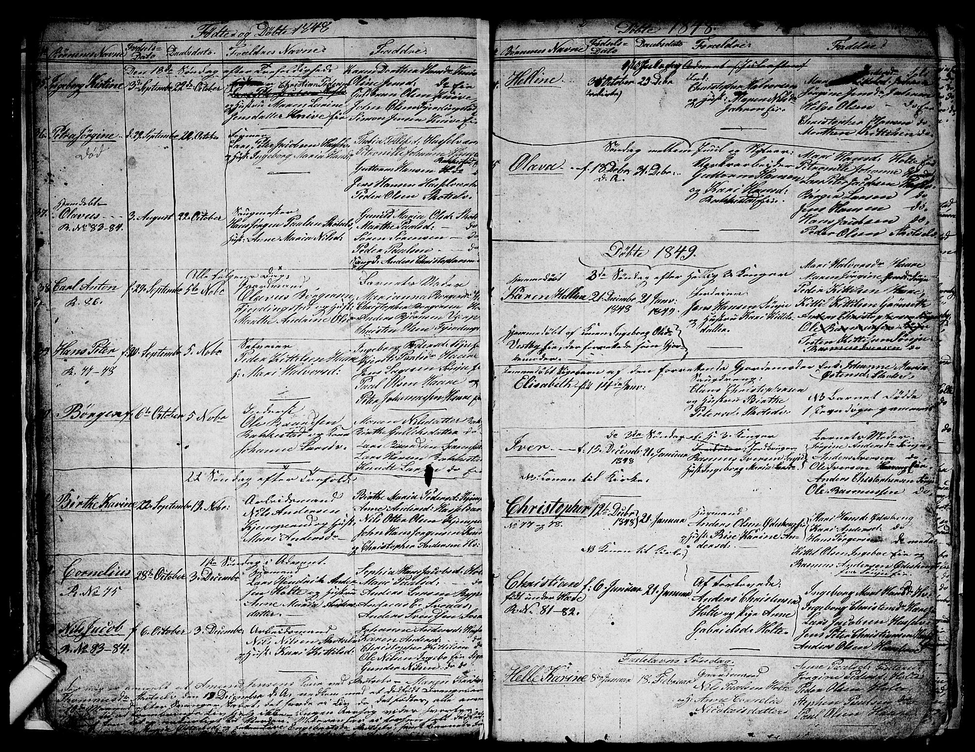 Eiker kirkebøker, SAKO/A-4/G/Gb/L0001: Parish register (copy) no. II 1, 1844-1864, p. 26-27