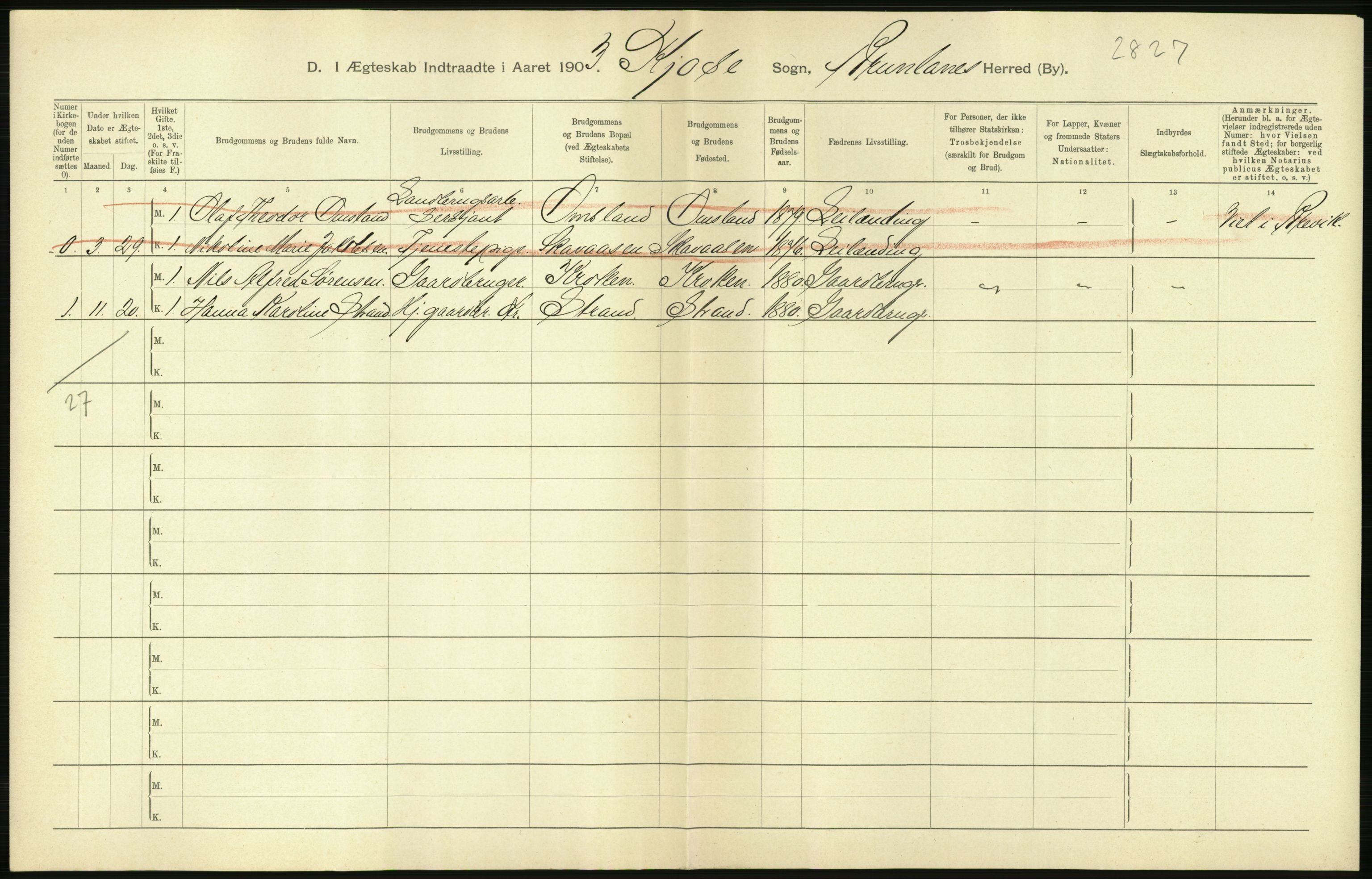 Statistisk sentralbyrå, Sosiodemografiske emner, Befolkning, AV/RA-S-2228/D/Df/Dfa/Dfaa/L0008: Jarlsberg og Larvik amt: Fødte, gifte, døde, 1903, p. 376