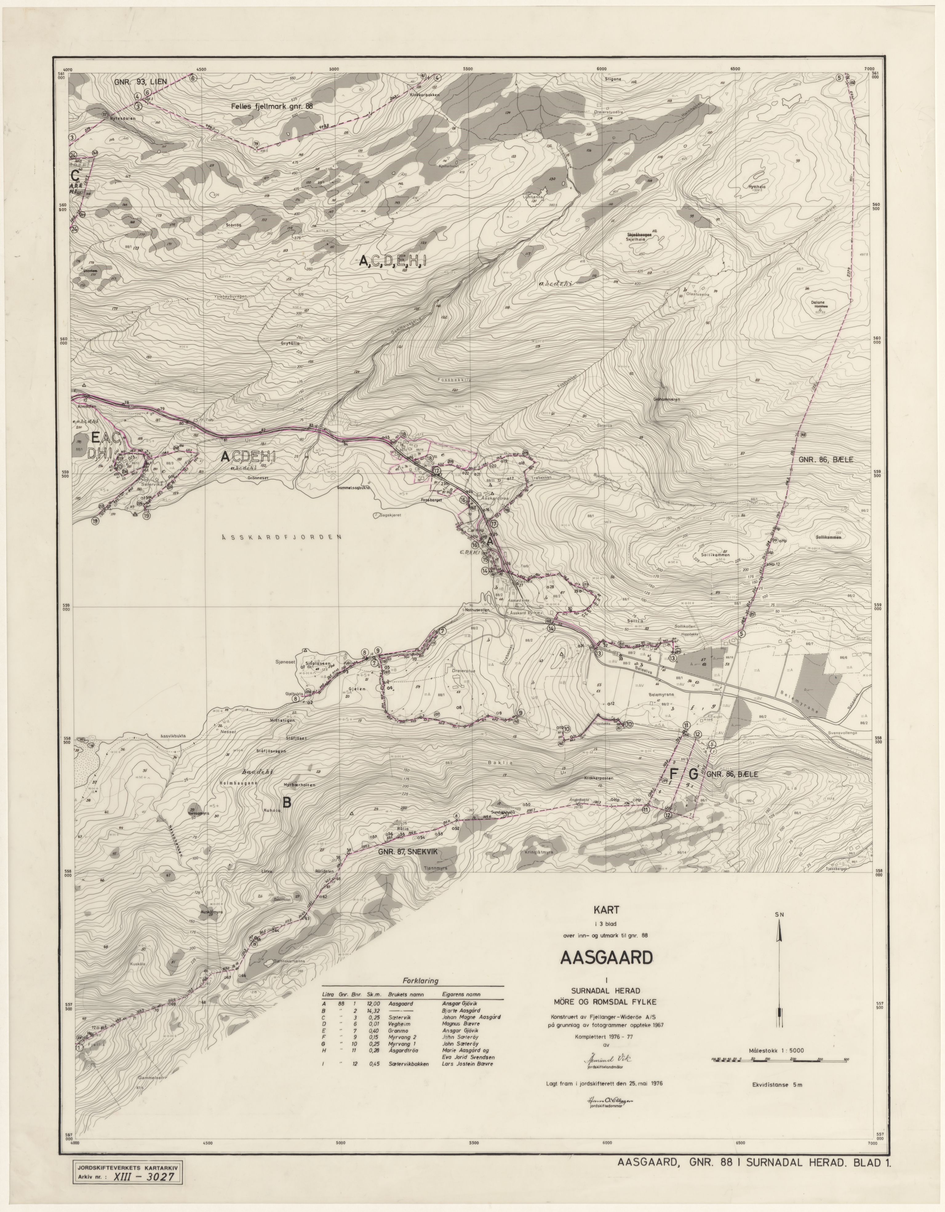 Jordskifteverkets kartarkiv, RA/S-3929/T, 1859-1988, p. 3815