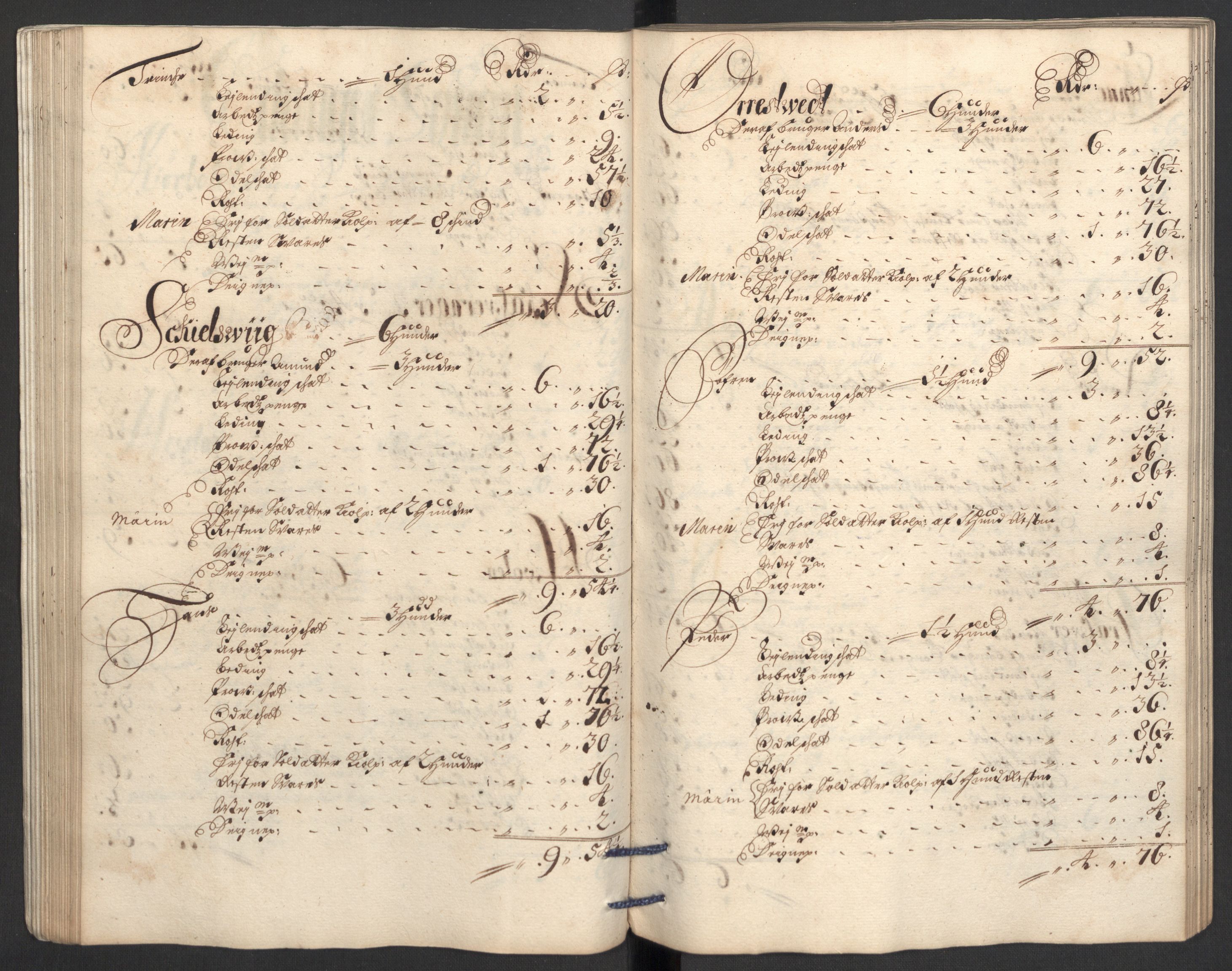Rentekammeret inntil 1814, Reviderte regnskaper, Fogderegnskap, AV/RA-EA-4092/R36/L2112: Fogderegnskap Øvre og Nedre Telemark og Bamble, 1704, p. 124