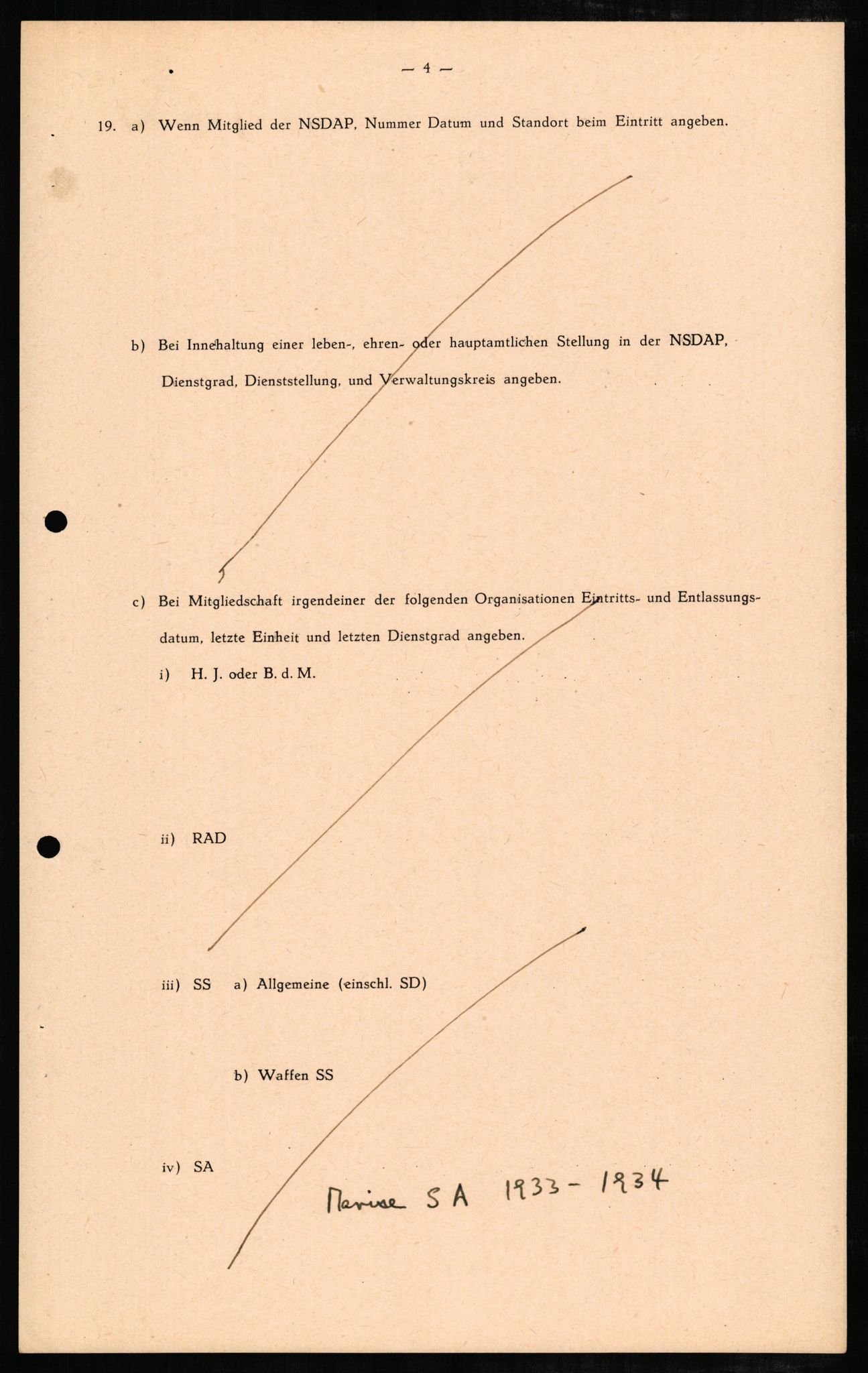 Forsvaret, Forsvarets overkommando II, AV/RA-RAFA-3915/D/Db/L0004: CI Questionaires. Tyske okkupasjonsstyrker i Norge. Tyskere., 1945-1946, p. 439