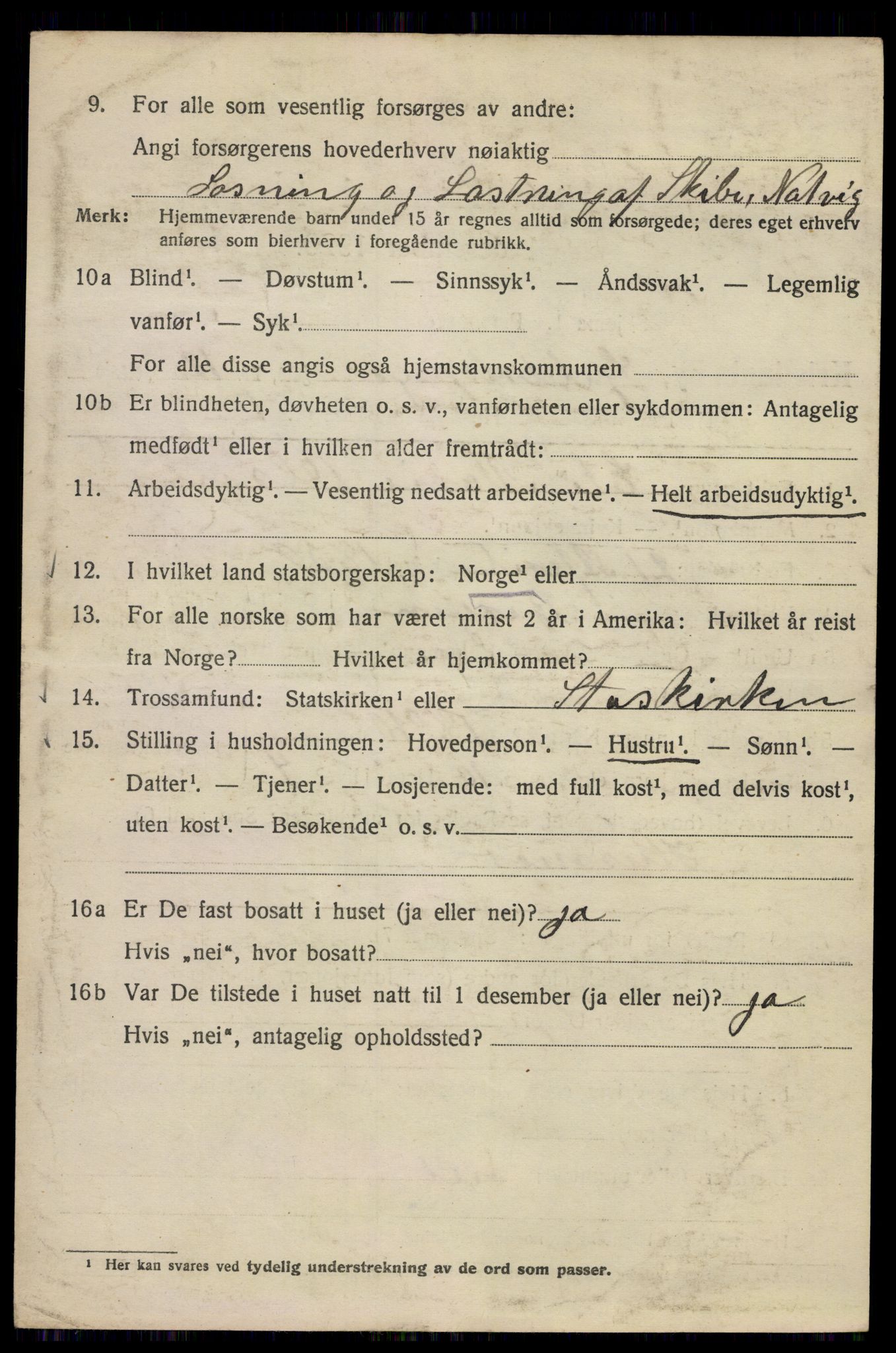 SAO, 1920 census for Kristiania, 1920, p. 512906