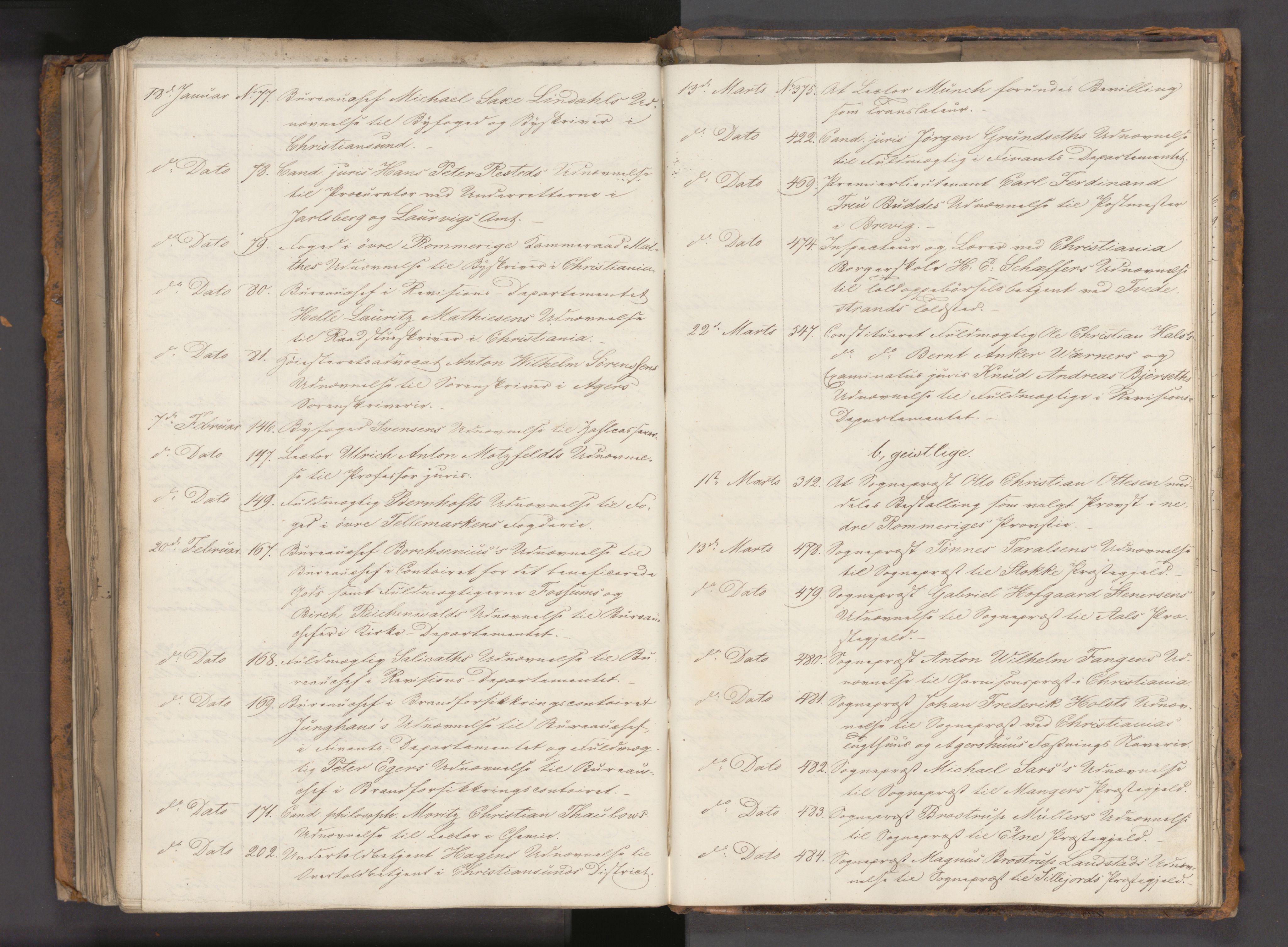 Statsrådssekretariatet, AV/RA-S-1001/A/Ab/L0048: Kgl. res. nr. 1-555, 1. kvartal, 1839