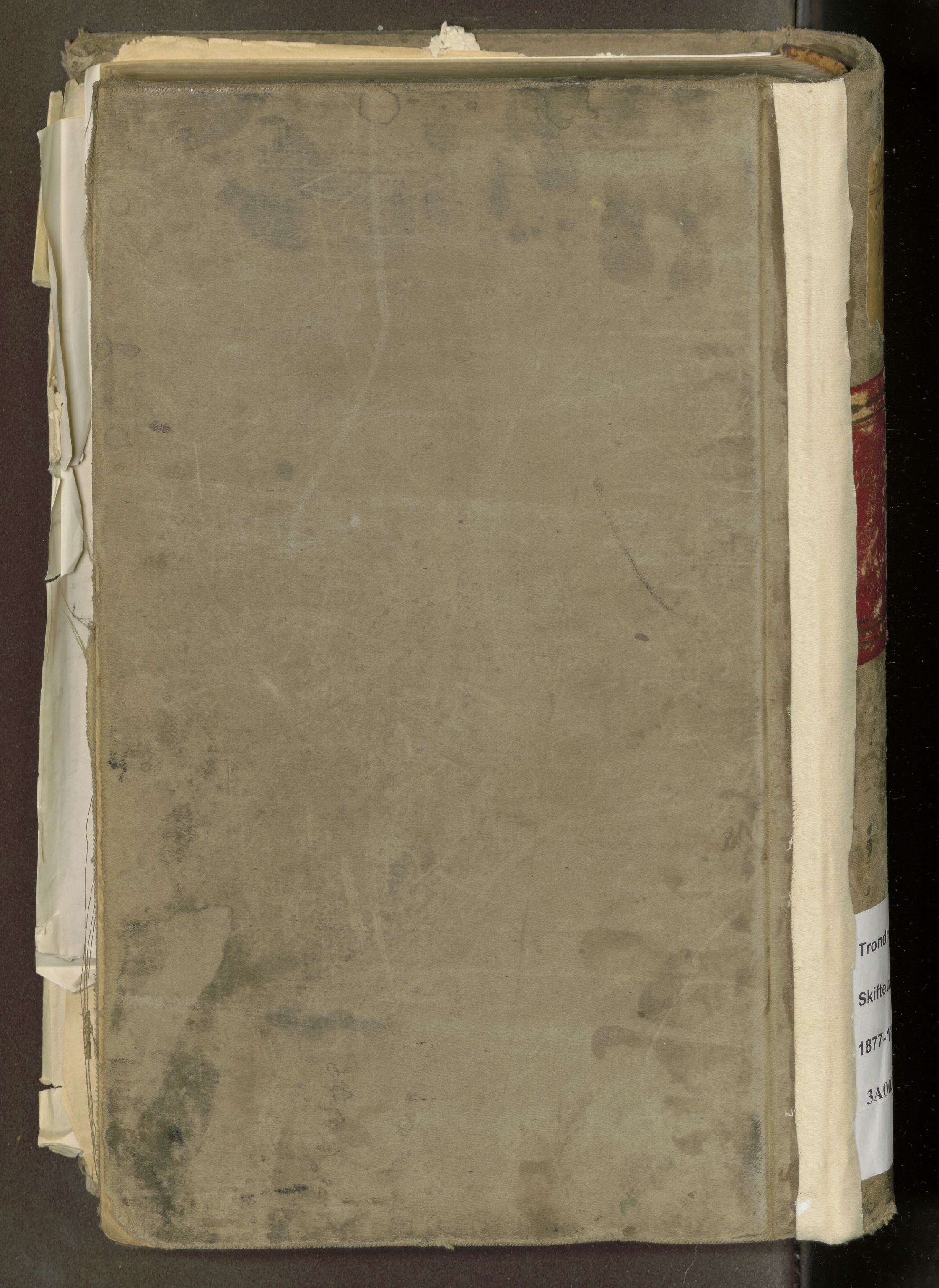 Trondheim byfogd, AV/SAT-A-0003/1/3/3A/L0032: Skifteutlodningsprotokoll - 22/9-1/4. (m/ register) U, 1877-1882