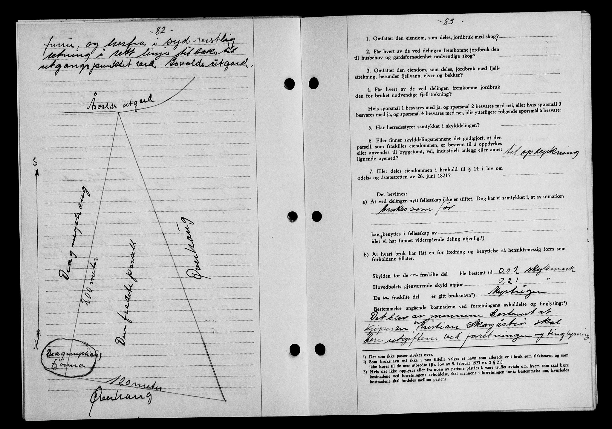 Gauldal sorenskriveri, SAT/A-0014/1/2/2C/L0054: Mortgage book no. 59, 1941-1942, Diary no: : 10/1942