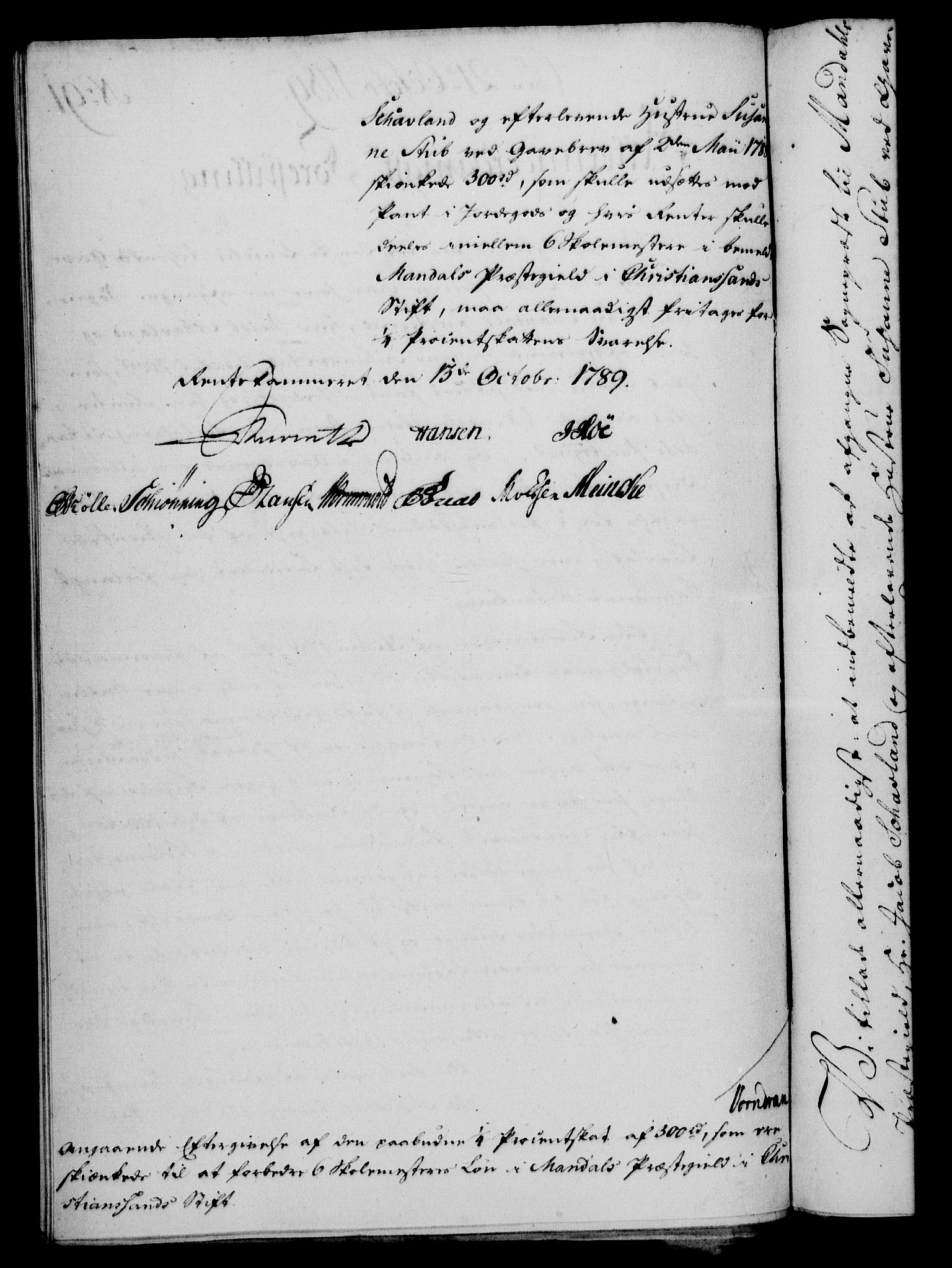 Rentekammeret, Kammerkanselliet, RA/EA-3111/G/Gf/Gfa/L0071: Norsk relasjons- og resolusjonsprotokoll (merket RK 52.71), 1789, p. 486
