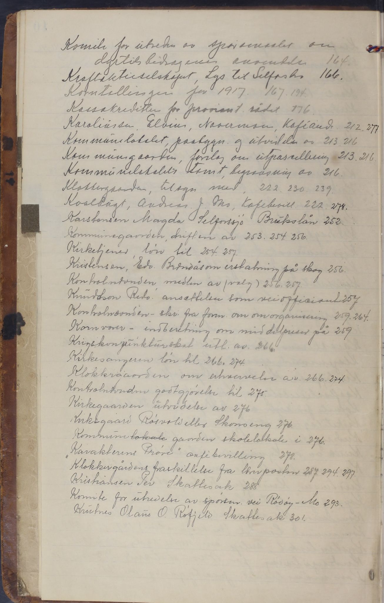 Mo kommune. Formannskapet, AIN/K-18031.150/A/Aa/L0006: Møtebok, 1915-1919
