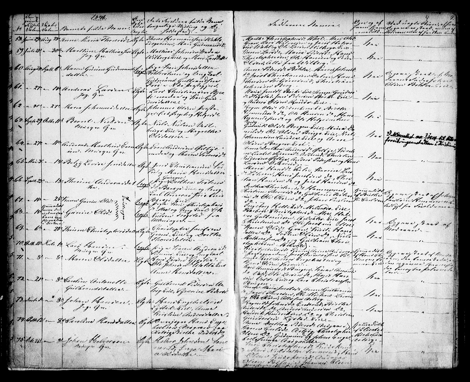 Sørum prestekontor Kirkebøker, SAO/A-10303/F/Fa/L0005: Parish register (official) no. I 5, 1846-1863, p. 4
