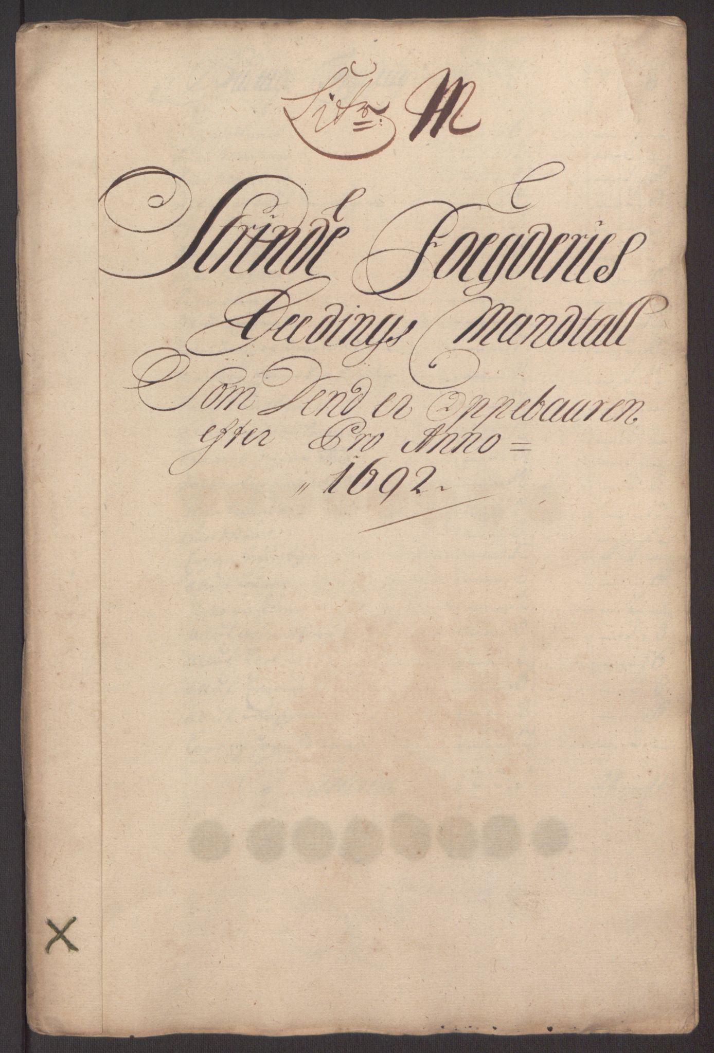Rentekammeret inntil 1814, Reviderte regnskaper, Fogderegnskap, RA/EA-4092/R61/L4103: Fogderegnskap Strinda og Selbu, 1691-1692, p. 348