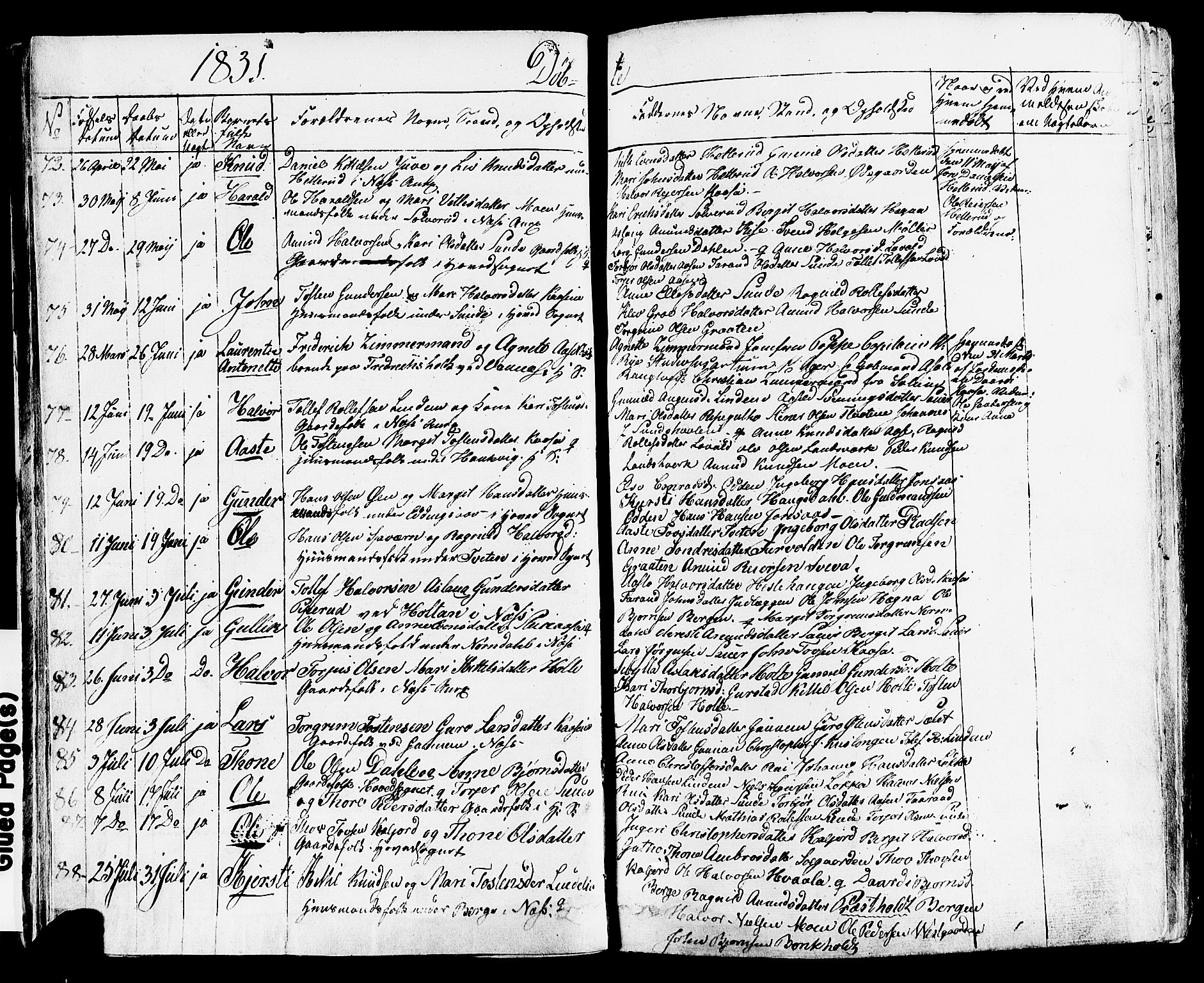 Sauherad kirkebøker, AV/SAKO-A-298/F/Fa/L0006: Parish register (official) no. I 6, 1827-1850, p. 30