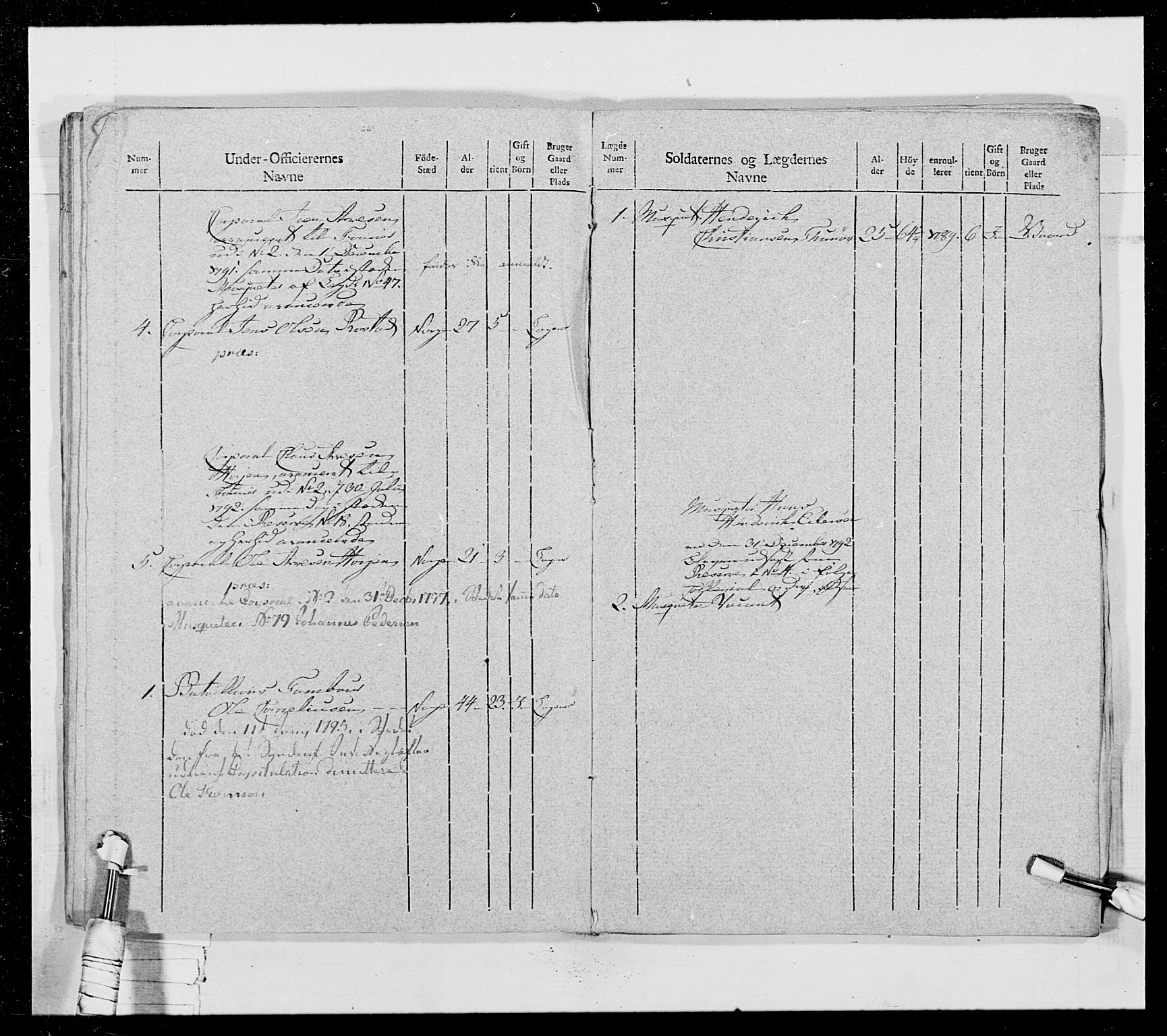 Generalitets- og kommissariatskollegiet, Det kongelige norske kommissariatskollegium, AV/RA-EA-5420/E/Eh/L0028: Sønnafjelske gevorbne infanteriregiment, 1766-1795, p. 351