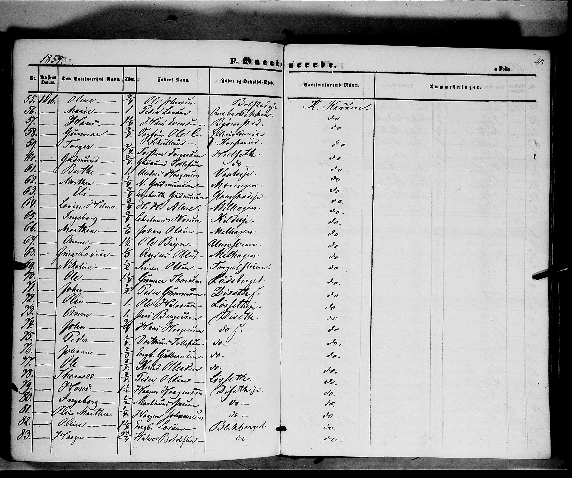 Åmot prestekontor, Hedmark, AV/SAH-PREST-056/H/Ha/Haa/L0006: Parish register (official) no. 6, 1842-1861, p. 413