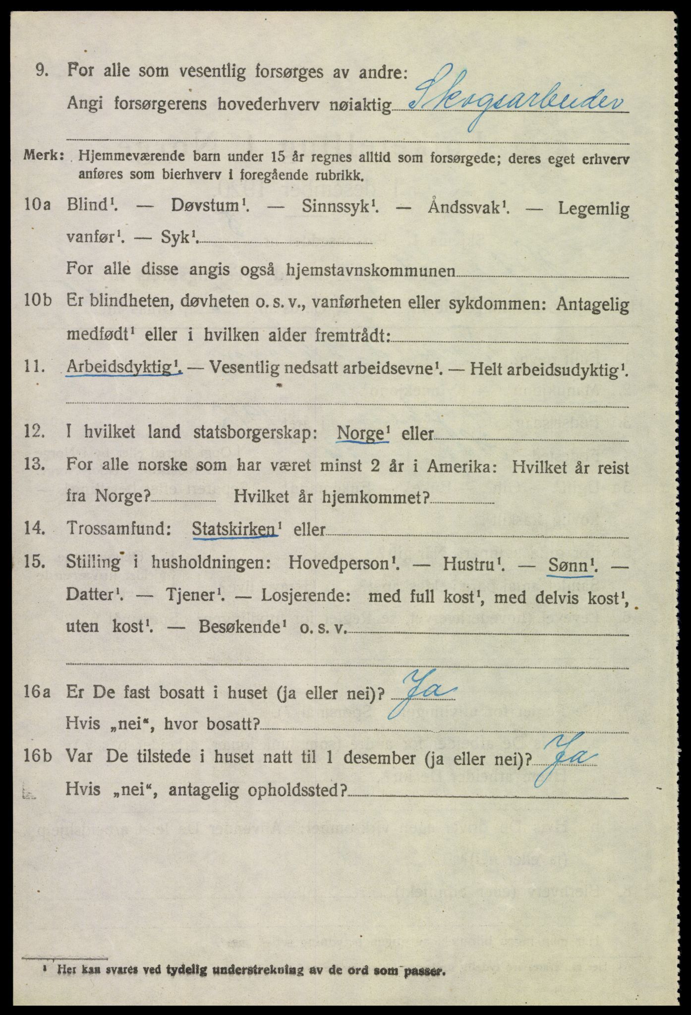 SAH, 1920 census for Hof, 1920, p. 7898