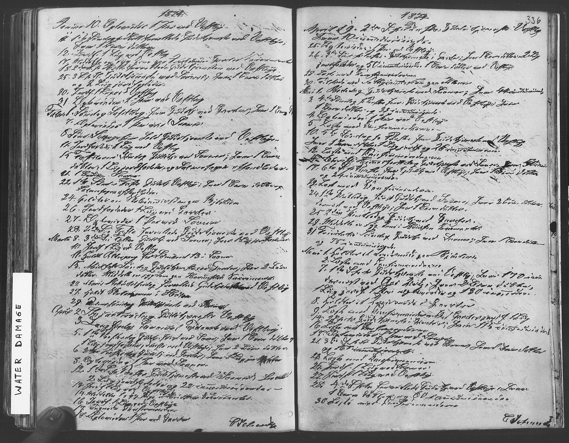 Vestby prestekontor Kirkebøker, SAO/A-10893/F/Fa/L0008: Parish register (official) no. I 8, 1863-1877, p. 336