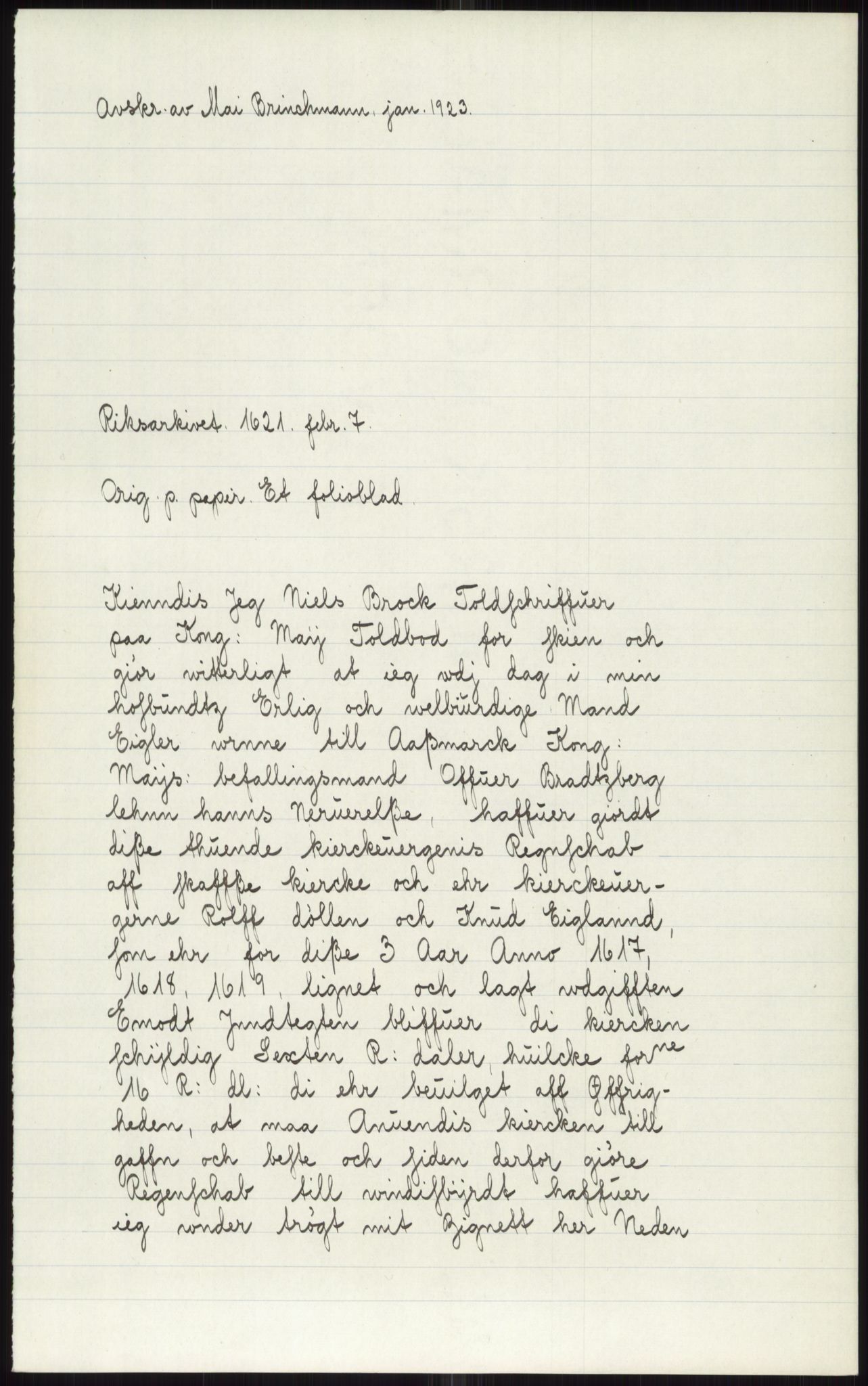 Samlinger til kildeutgivelse, Diplomavskriftsamlingen, AV/RA-EA-4053/H/Ha, p. 3108
