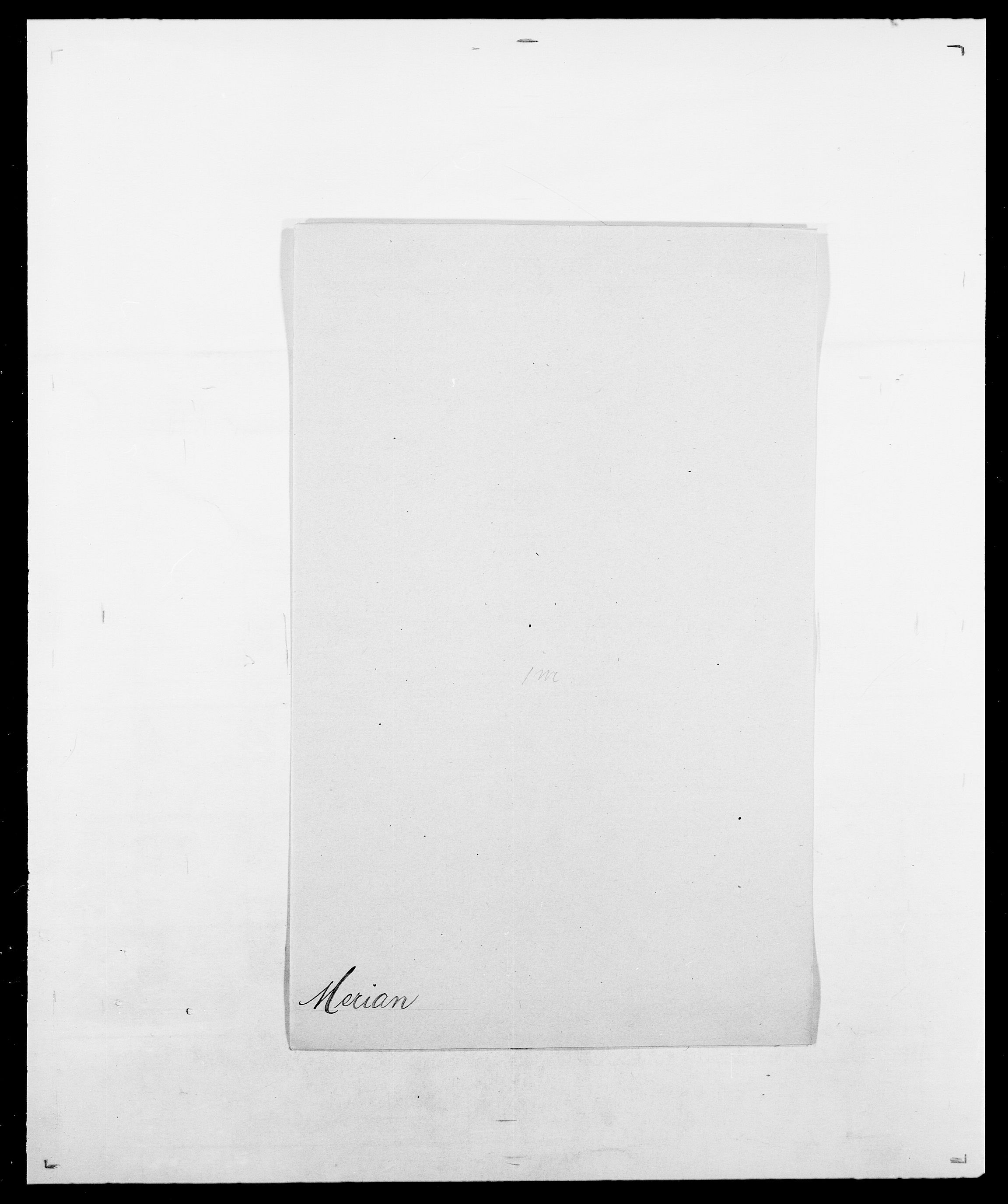 Delgobe, Charles Antoine - samling, AV/SAO-PAO-0038/D/Da/L0026: Mechelby - Montoppidan, p. 321
