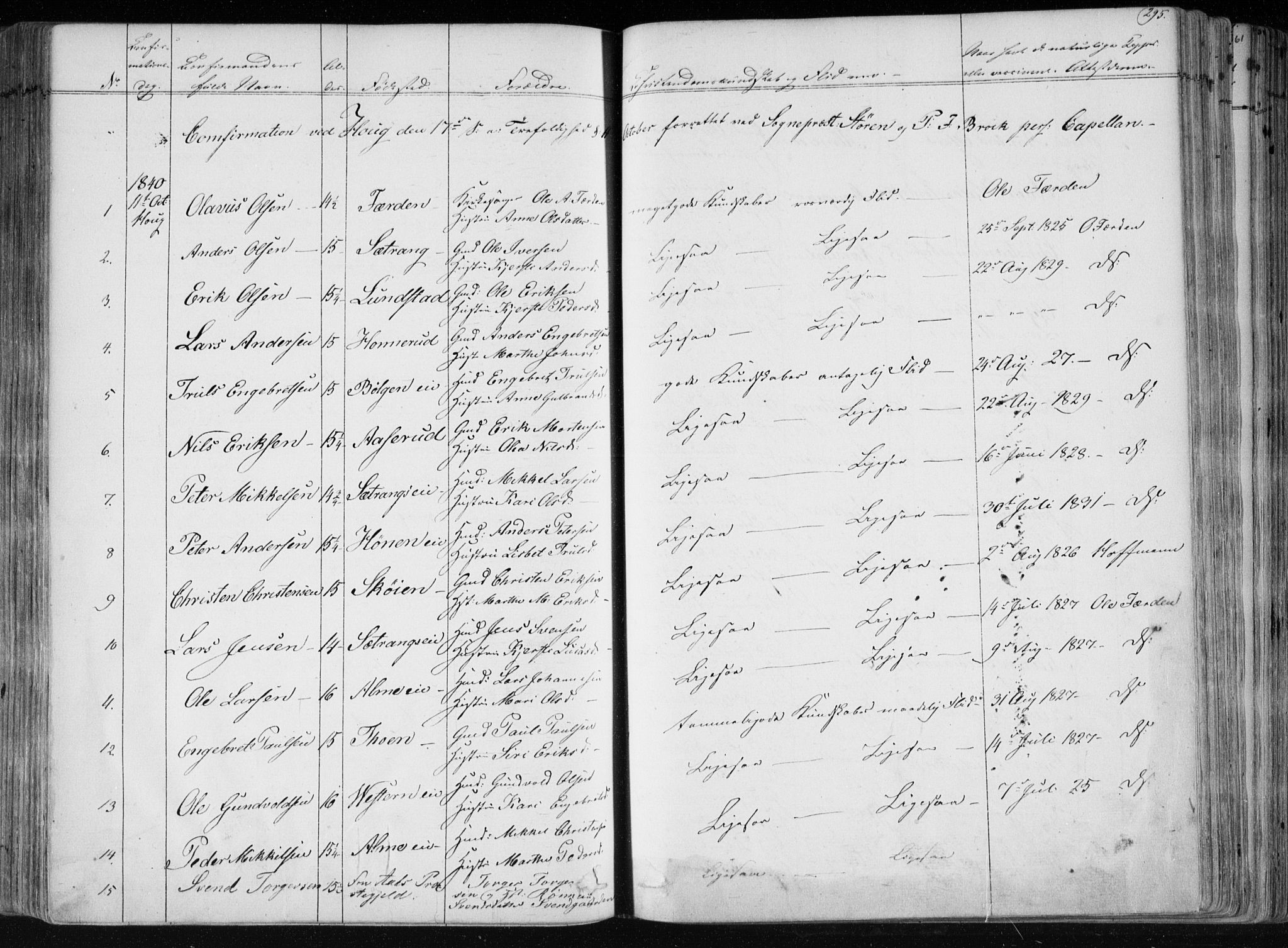 Norderhov kirkebøker, AV/SAKO-A-237/F/Fa/L0010: Parish register (official) no. 10, 1837-1847, p. 295