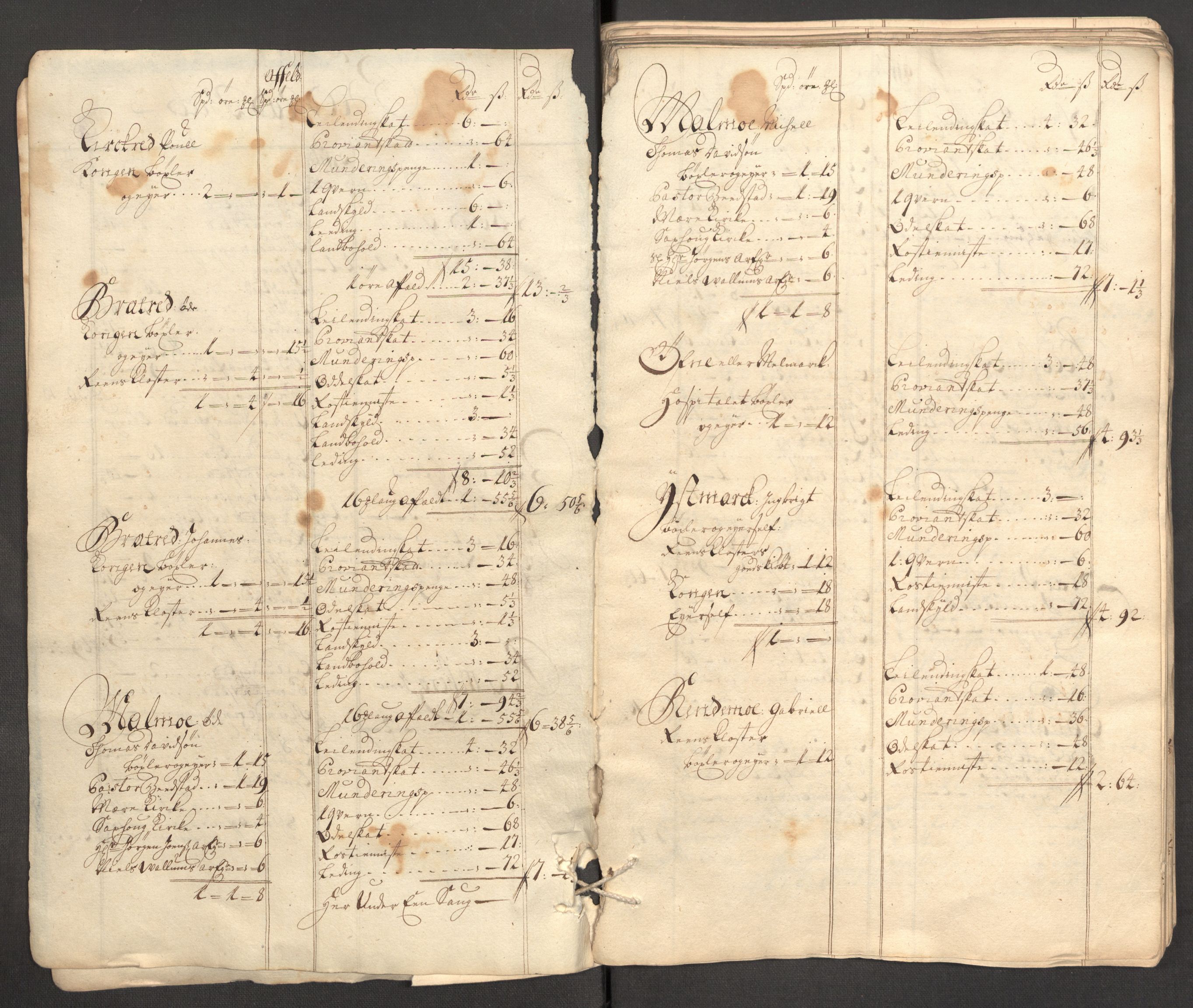 Rentekammeret inntil 1814, Reviderte regnskaper, Fogderegnskap, RA/EA-4092/R63/L4318: Fogderegnskap Inderøy, 1710, p. 27