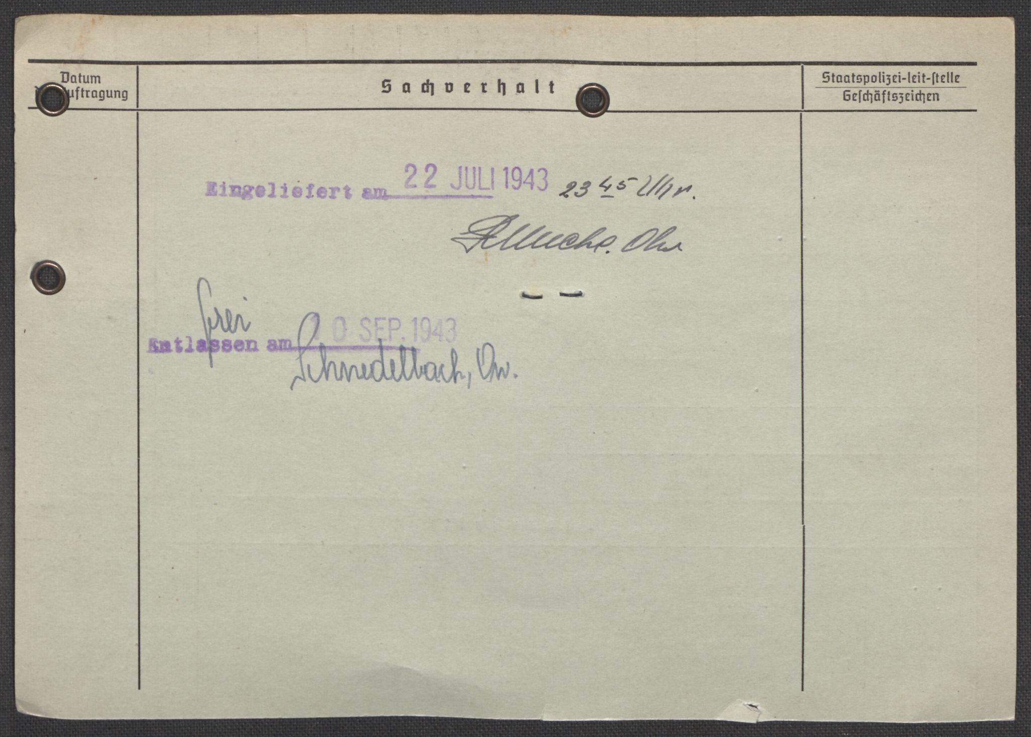 Befehlshaber der Sicherheitspolizei und des SD, AV/RA-RAFA-5969/E/Ea/Eaa/L0008: Register over norske fanger i Møllergata 19: Oelze-Ru, 1940-1945, p. 479