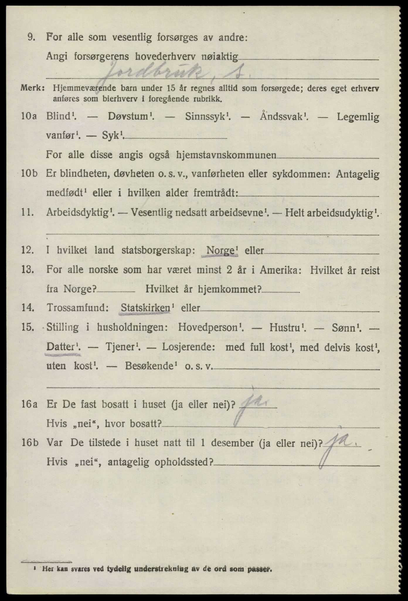 SAO, 1920 census for Enebakk, 1920, p. 2024