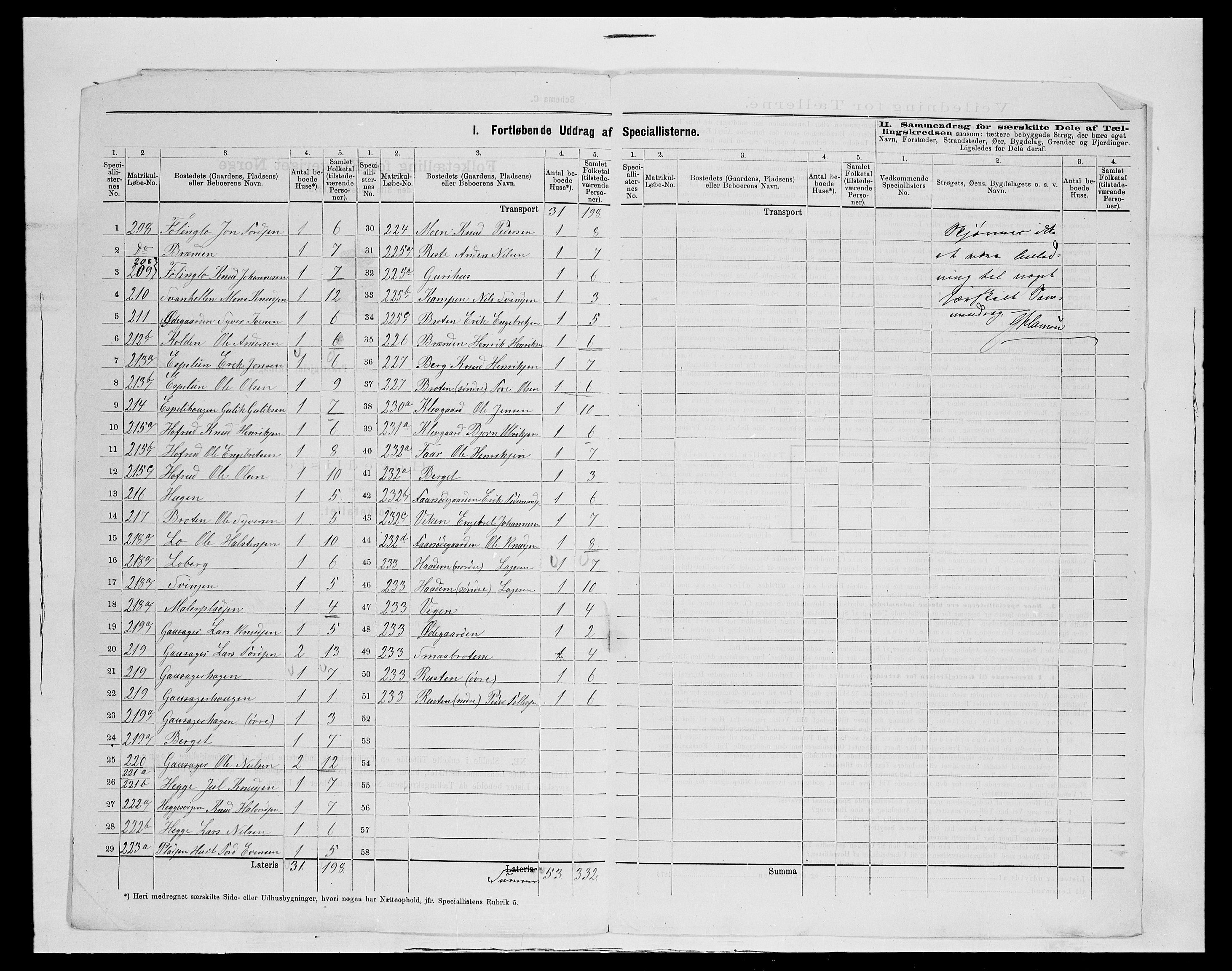 SAH, 1875 census for 0542P Nord-Aurdal, 1875, p. 32