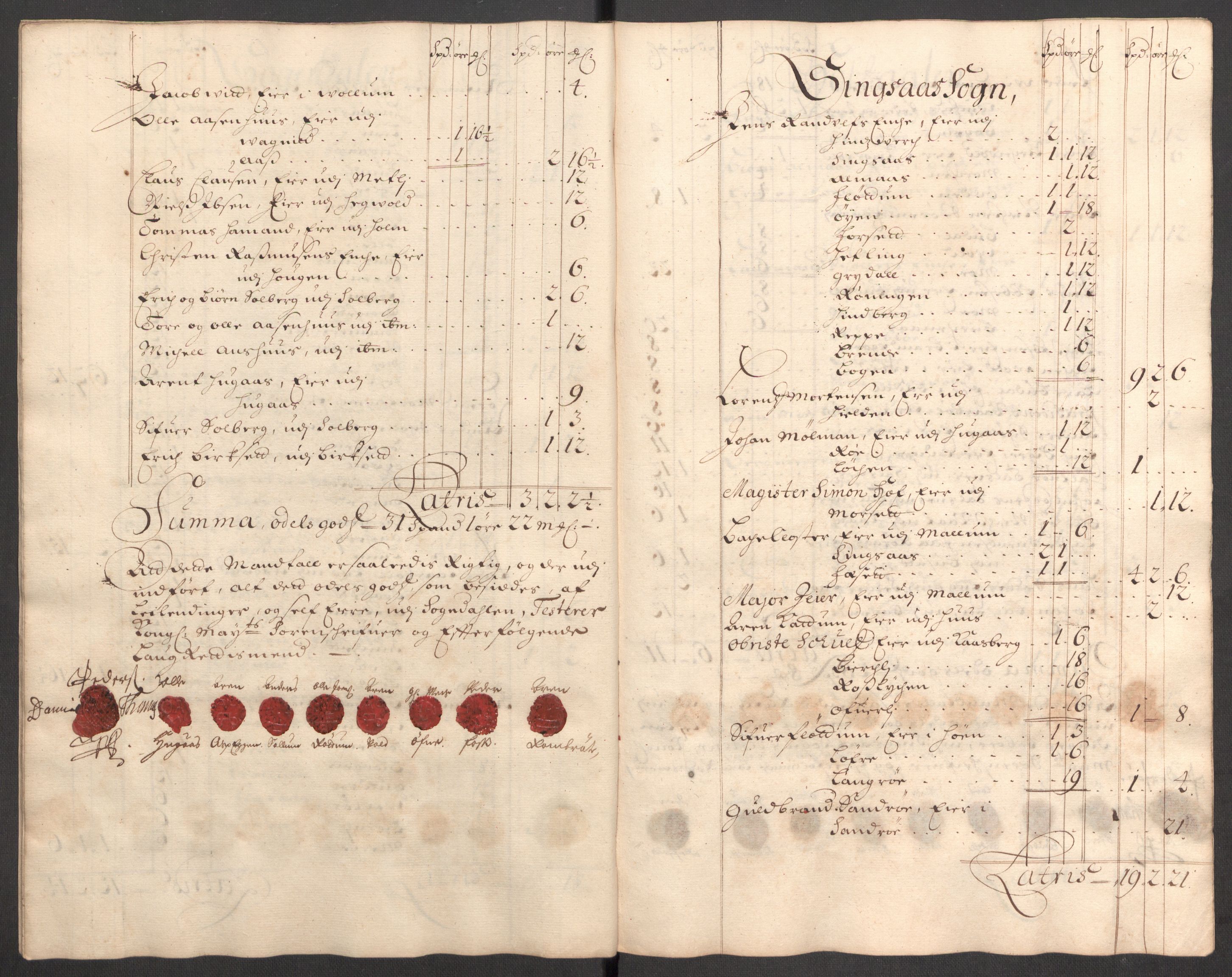 Rentekammeret inntil 1814, Reviderte regnskaper, Fogderegnskap, RA/EA-4092/R60/L3946: Fogderegnskap Orkdal og Gauldal, 1696, p. 335