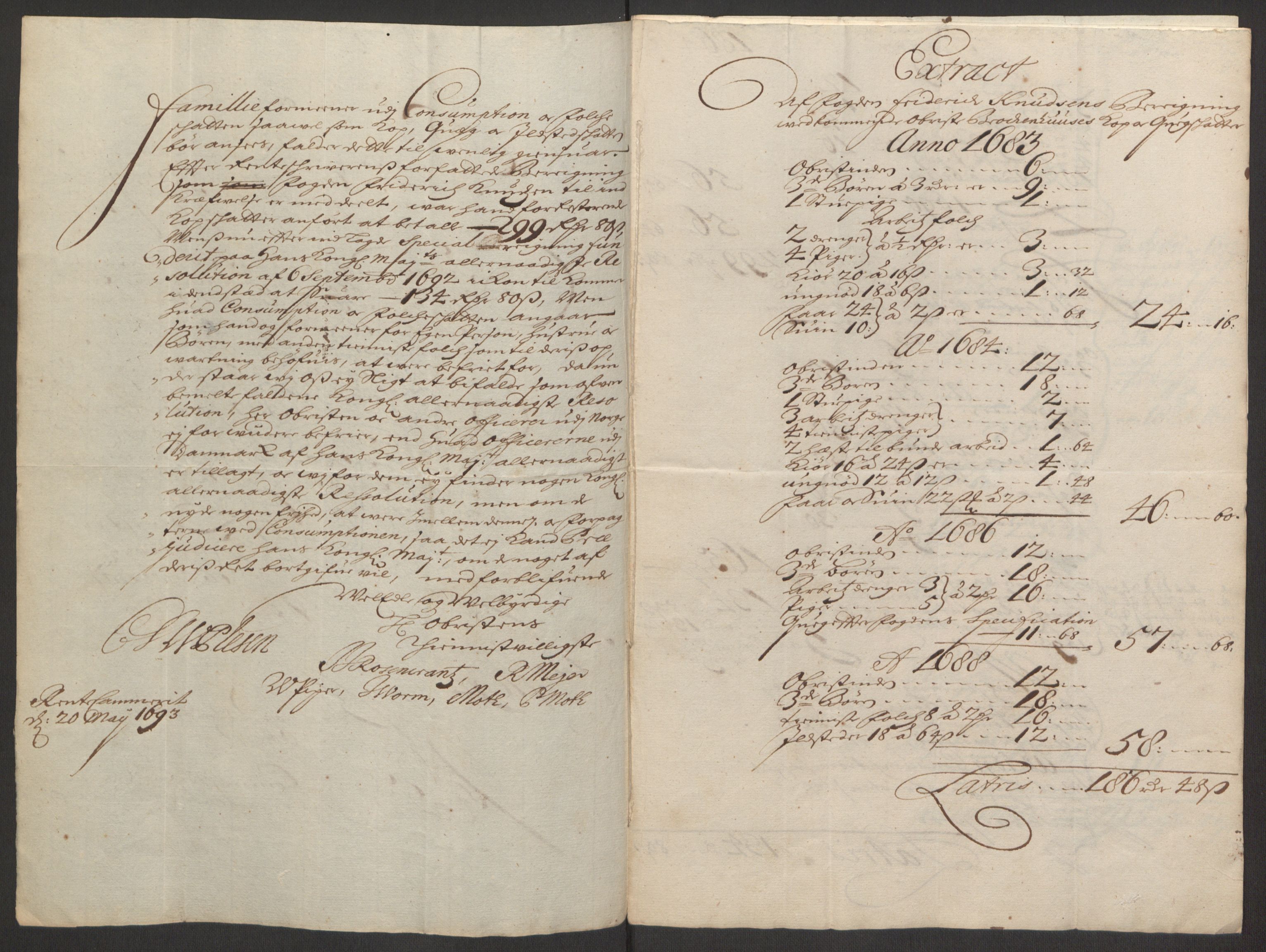 Rentekammeret inntil 1814, Reviderte regnskaper, Fogderegnskap, AV/RA-EA-4092/R16/L1034: Fogderegnskap Hedmark, 1693, p. 268