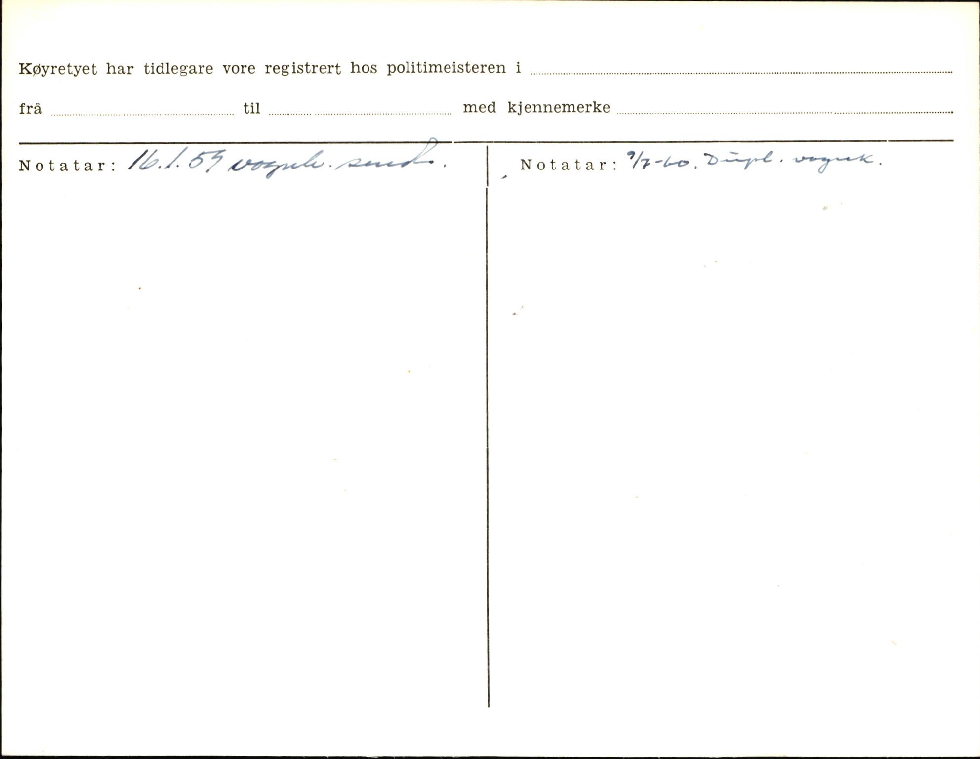 Statens vegvesen, Sogn og Fjordane vegkontor, AV/SAB-A-5301/4/F/L0006: Registerkort utmeldte Fjordane S8300-9500, 1930-1961, p. 121