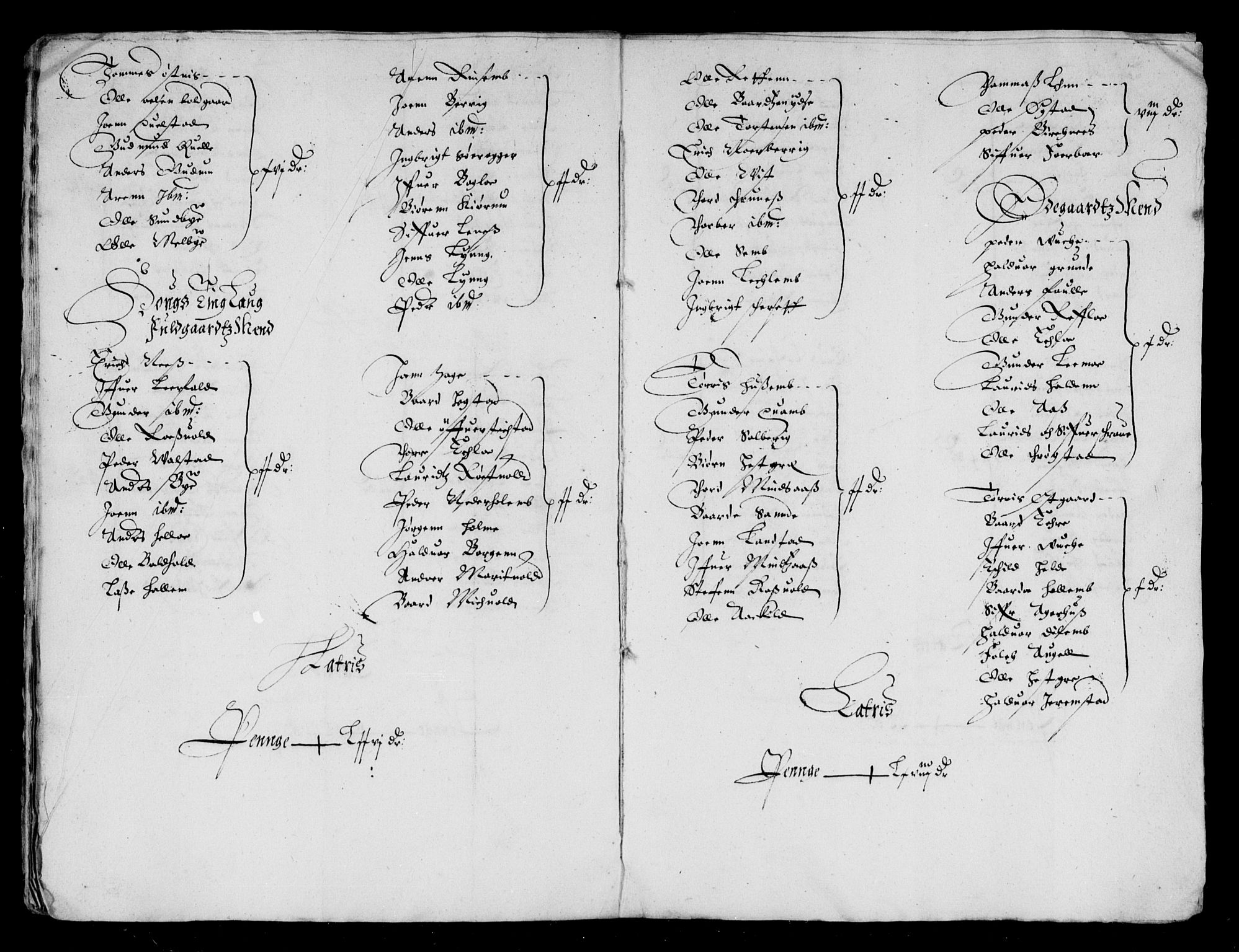Rentekammeret inntil 1814, Reviderte regnskaper, Lensregnskaper, AV/RA-EA-5023/R/Rb/Rbw/L0079: Trondheim len, 1643-1644