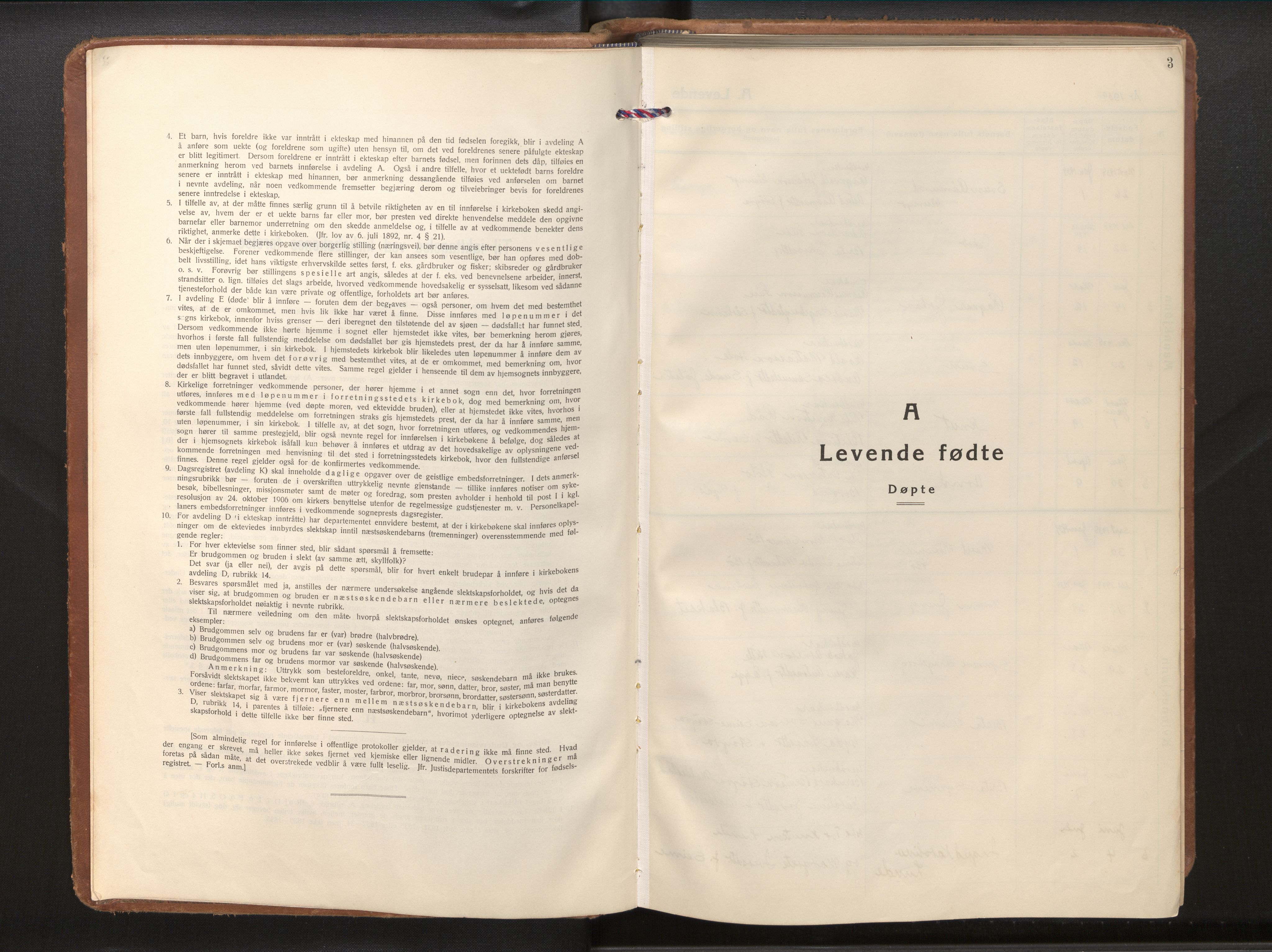 Gloppen sokneprestembete, SAB/A-80101/H/Hab/Habc/L0004: Parish register (copy) no. C 4, 1938-1968, p. 2b-3a