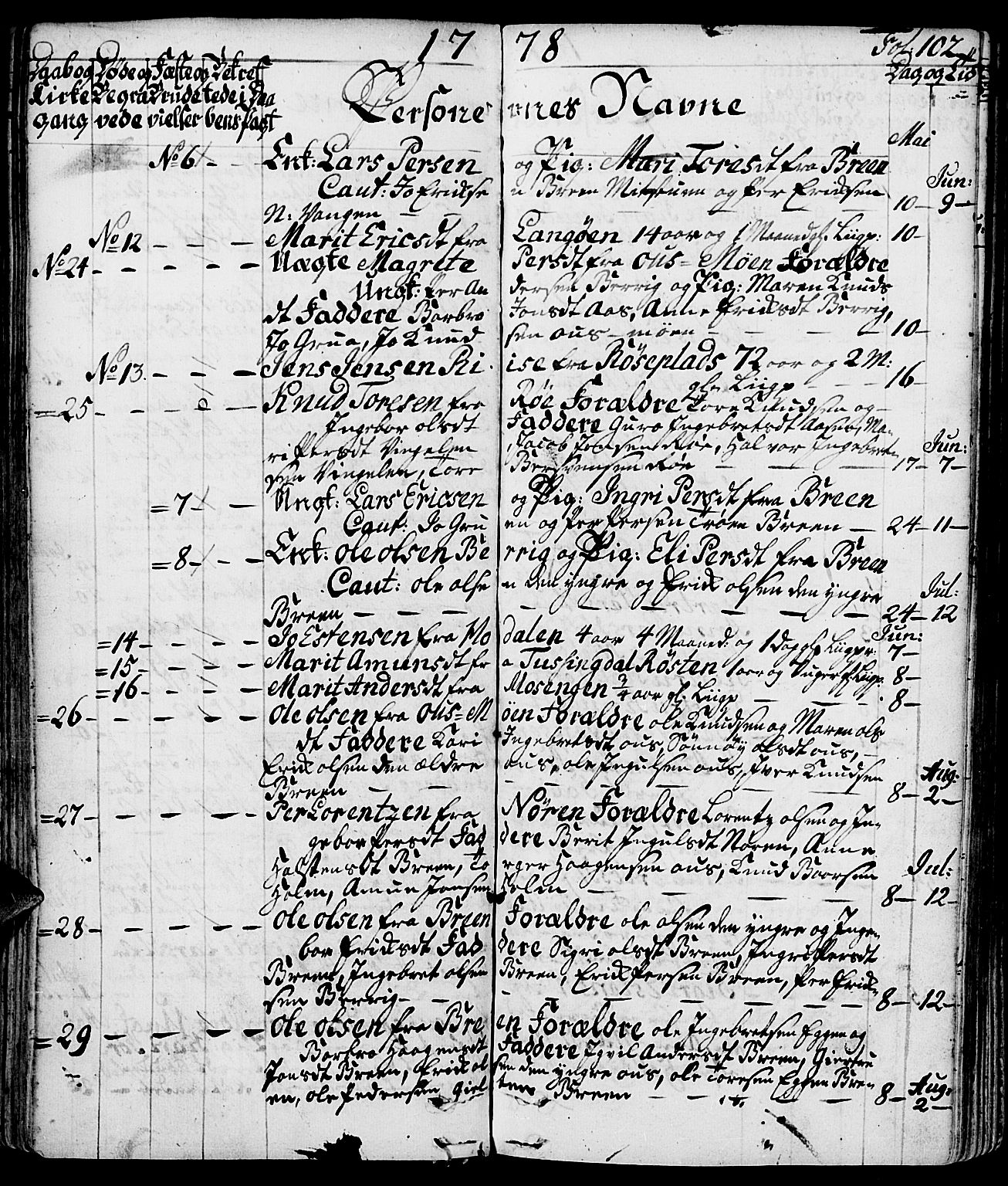 Tolga prestekontor, AV/SAH-PREST-062/K/L0002: Parish register (official) no. 2, 1768-1786, p. 102