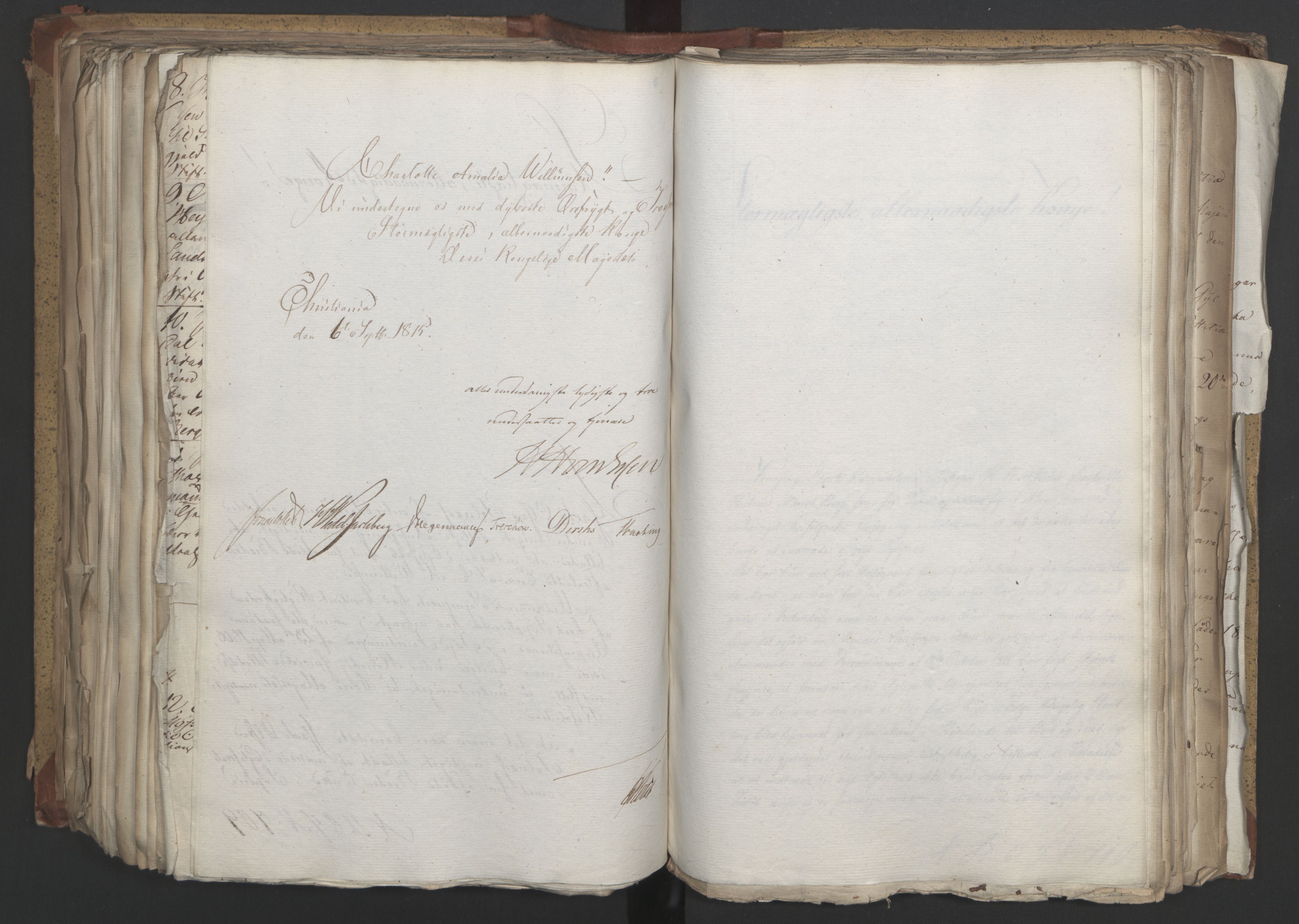 Statsrådsavdelingen i Stockholm, AV/RA-S-1003/D/Da/L0003: Regjeringsinnstillinger nr. 519-787, 1815, p. 400