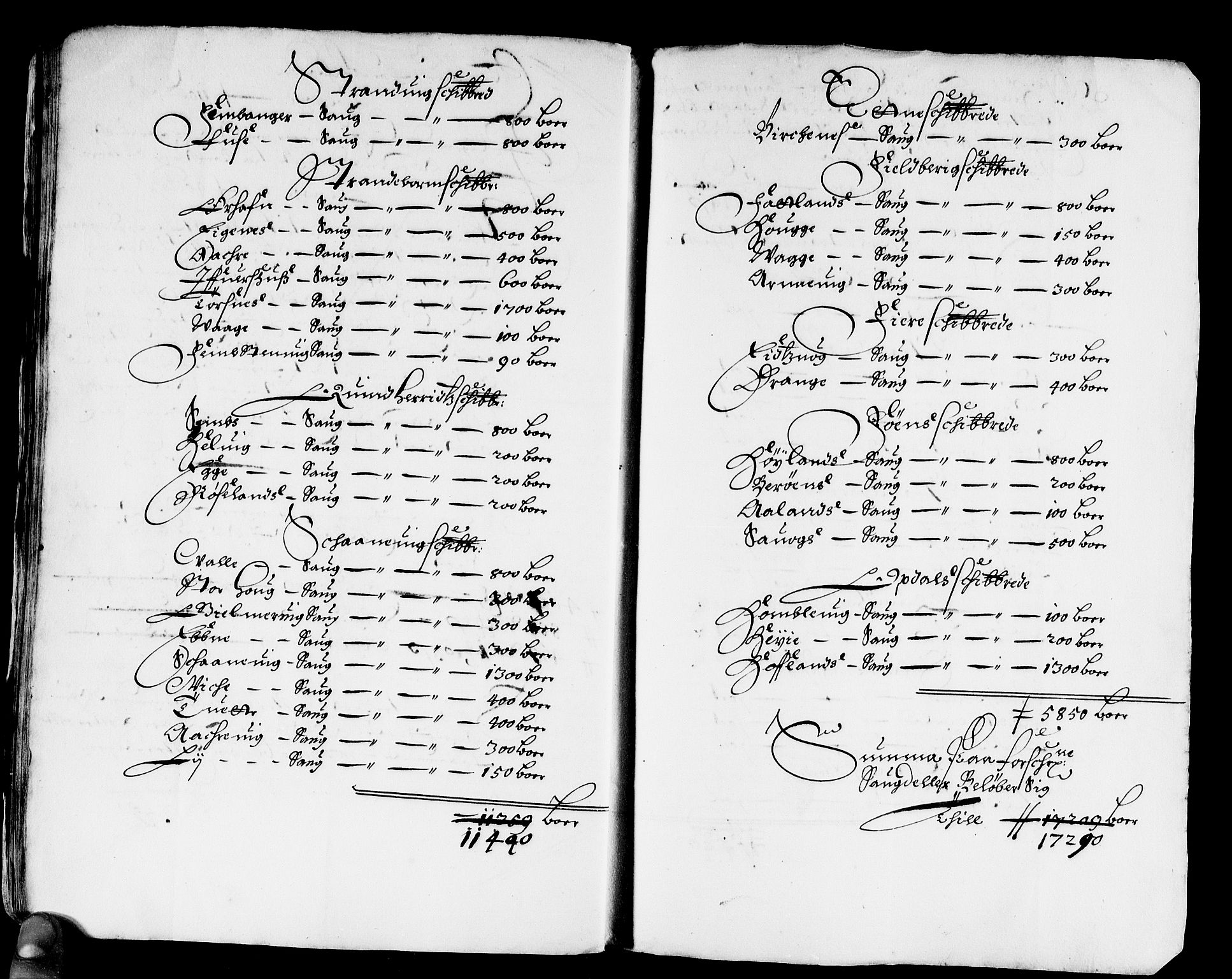 Rentekammeret inntil 1814, Reviderte regnskaper, Stiftamtstueregnskaper, Bergen stiftamt, AV/RA-EA-6043/R/Rc/L0030: Bergen stiftamt, 1669