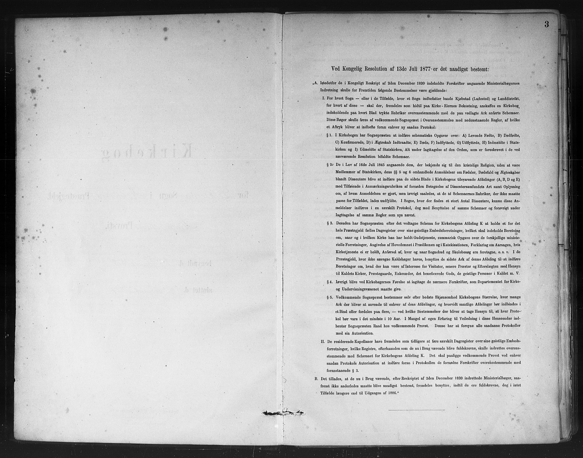 Askøy Sokneprestembete, AV/SAB-A-74101/H/Ha/Haa/Haae/L0002: Parish register (official) no. E 2, 1878-1891, p. 3