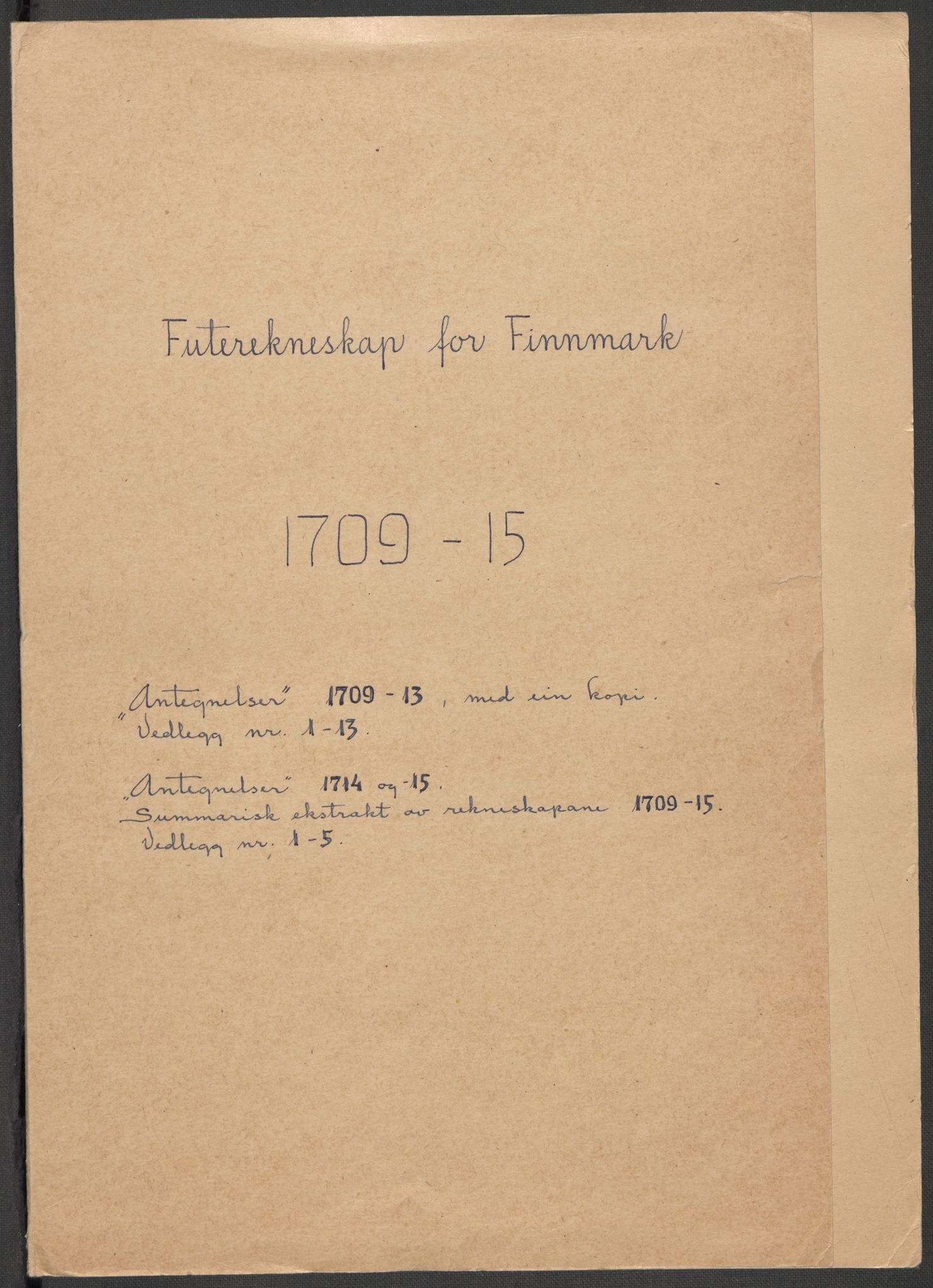 Rentekammeret inntil 1814, Reviderte regnskaper, Fogderegnskap, AV/RA-EA-4092/R69/L4856: Fogderegnskap Finnmark/Vardøhus, 1713-1715, p. 537