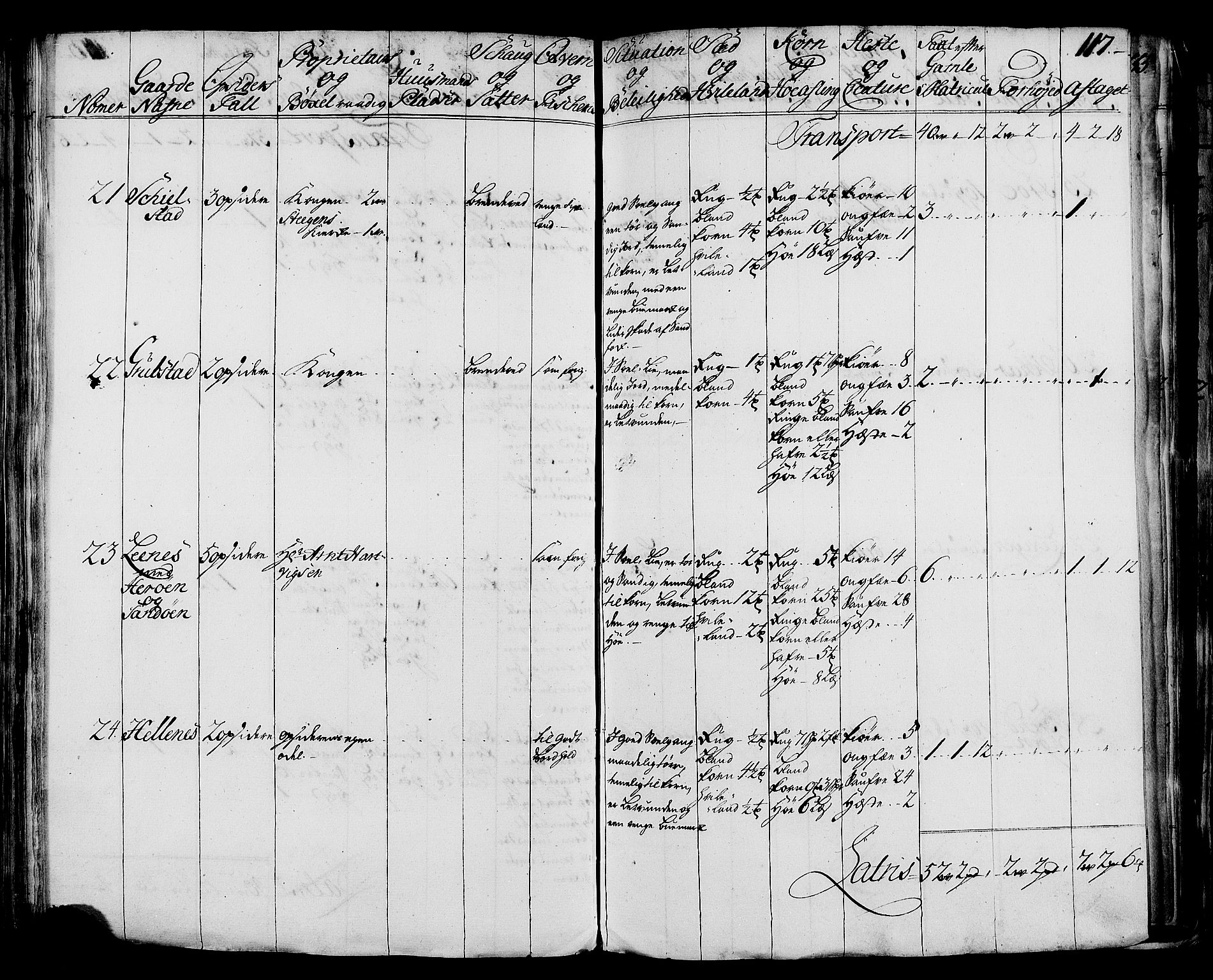 Rentekammeret inntil 1814, Realistisk ordnet avdeling, AV/RA-EA-4070/N/Nb/Nbf/L0172: Salten eksaminasjonsprotokoll, 1723, p. 120