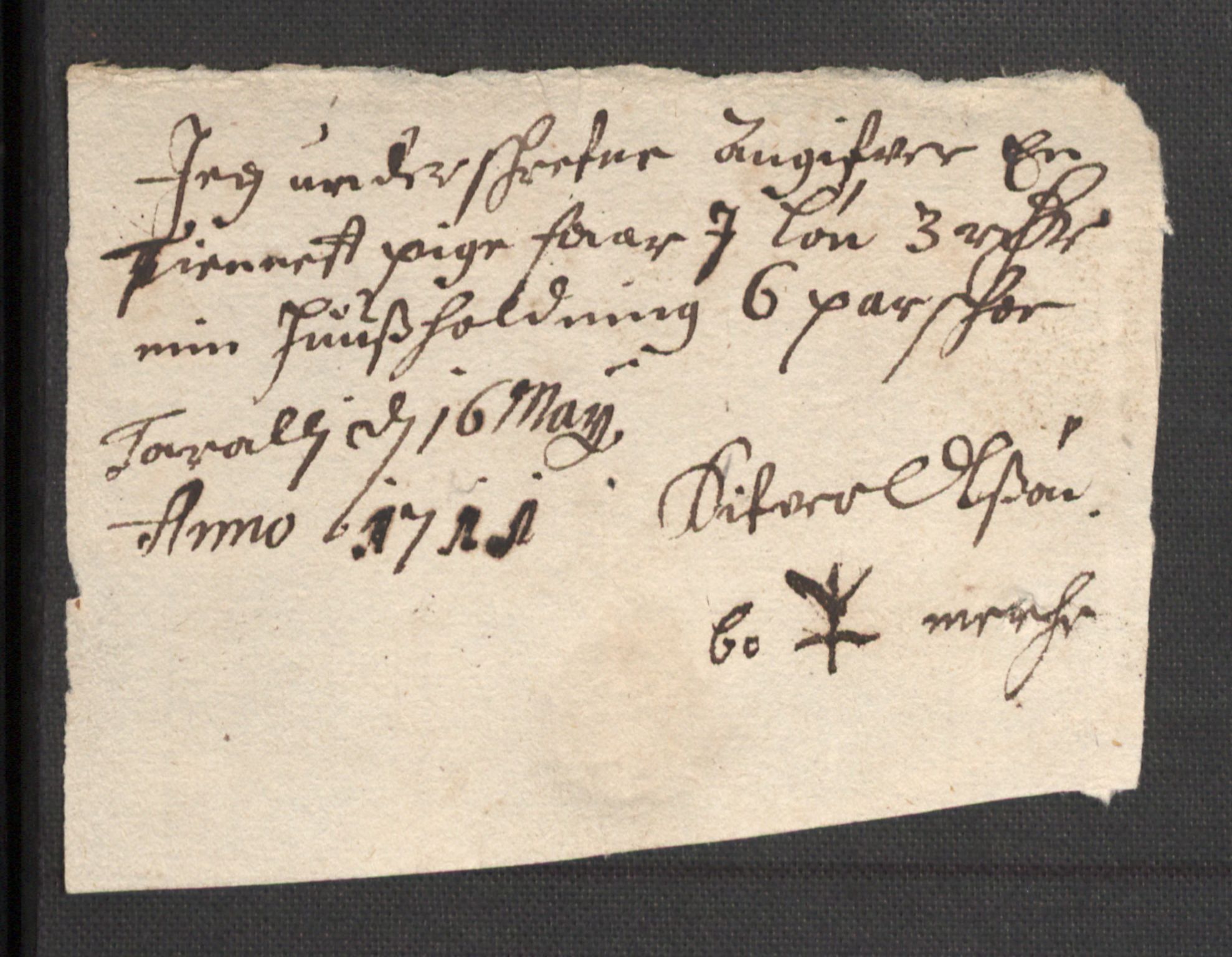 Rentekammeret inntil 1814, Reviderte regnskaper, Fogderegnskap, AV/RA-EA-4092/R36/L2121: Fogderegnskap Øvre og Nedre Telemark og Bamble, 1711, p. 295