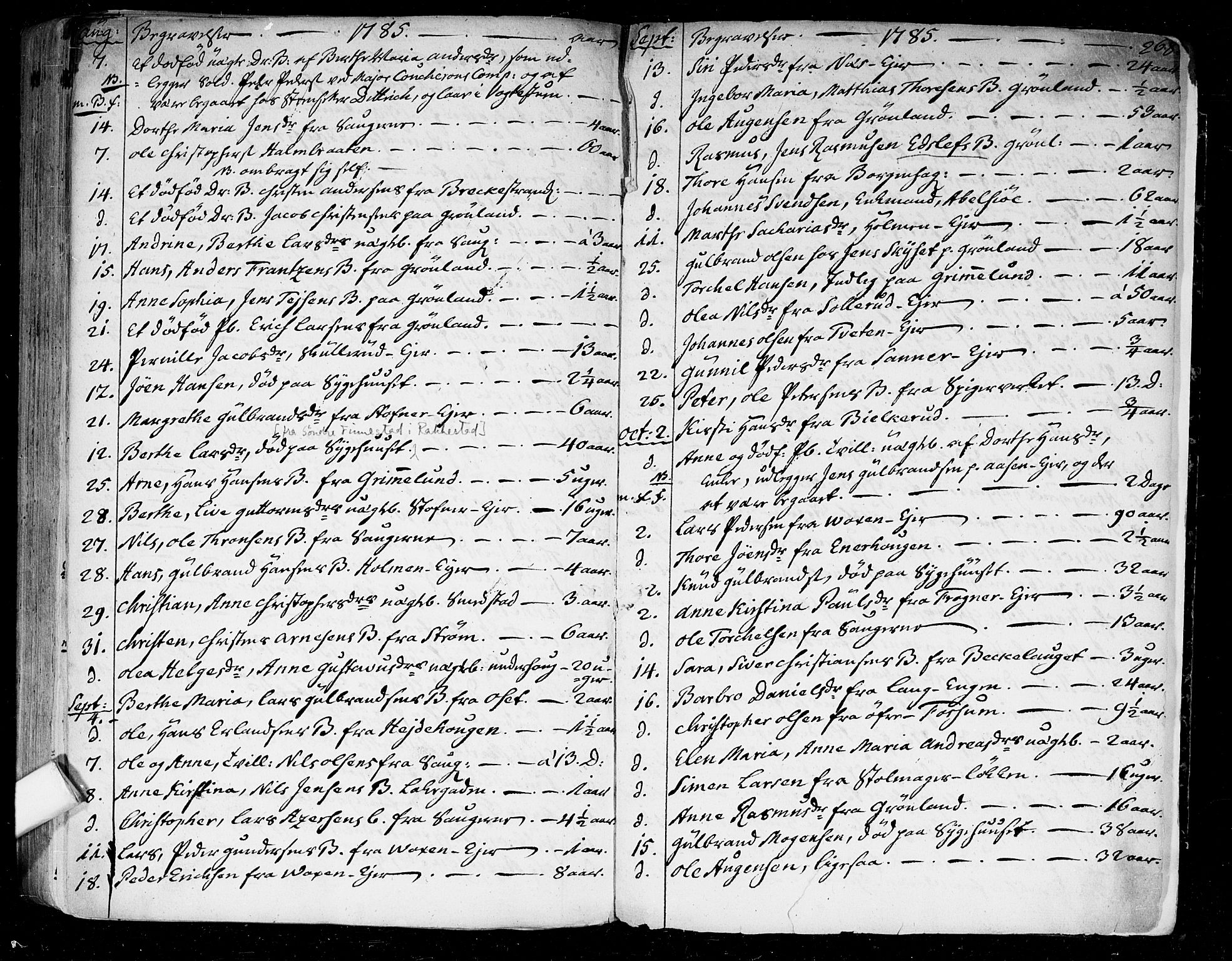 Aker prestekontor kirkebøker, AV/SAO-A-10861/F/L0009: Parish register (official) no. 9, 1765-1785, p. 268