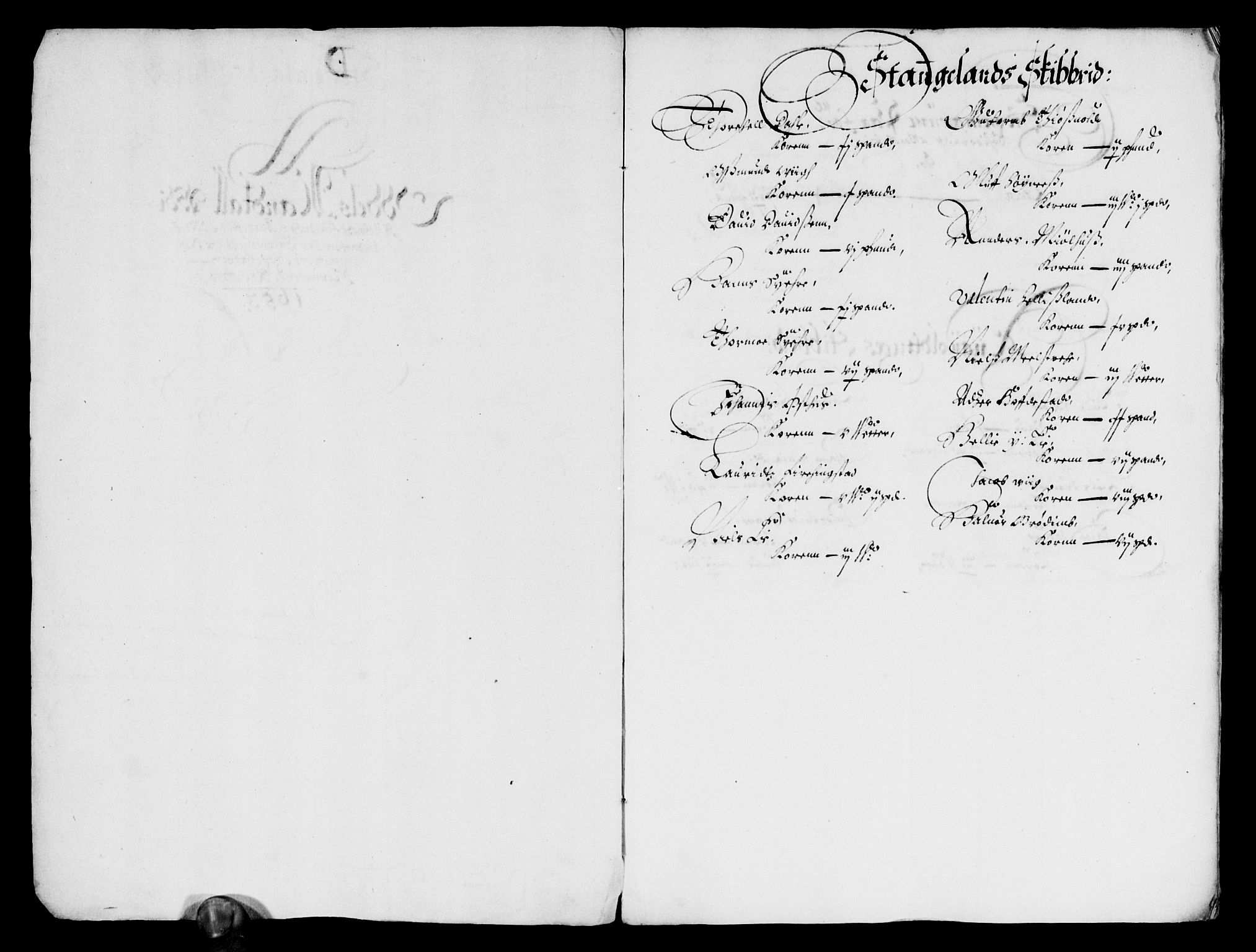 Rentekammeret inntil 1814, Reviderte regnskaper, Lensregnskaper, RA/EA-5023/R/Rb/Rbs/L0035: Stavanger len, 1648-1655