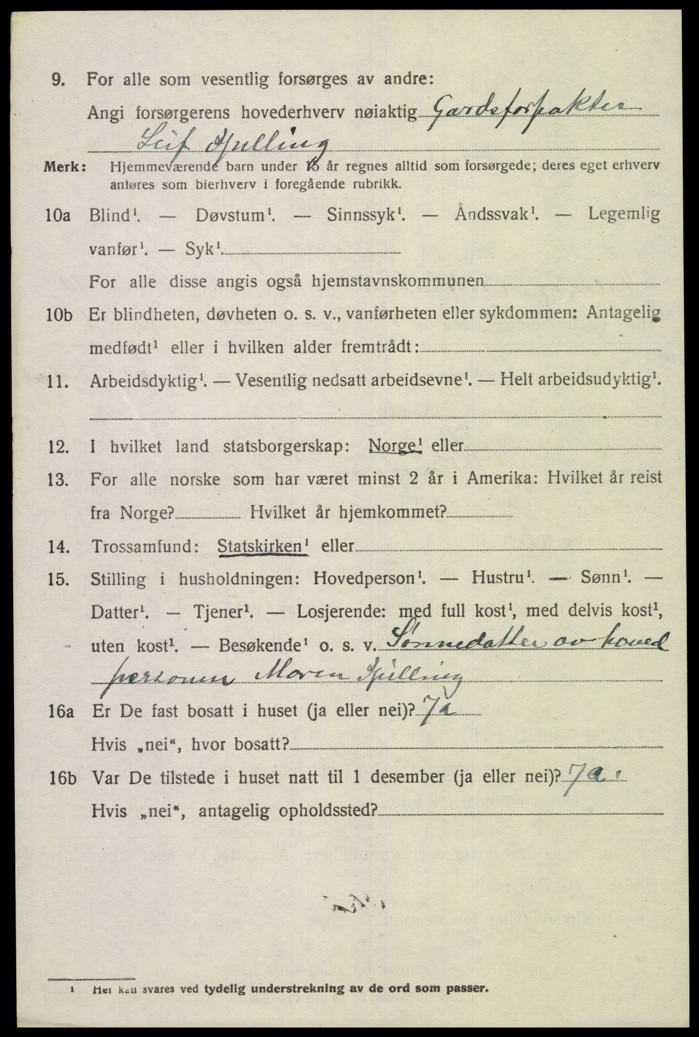 SAK, 1920 census for Halse og Harkmark, 1920, p. 5622