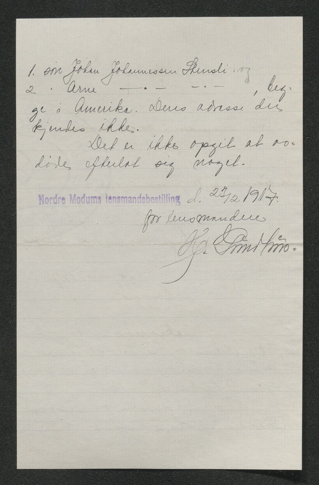 Eiker, Modum og Sigdal sorenskriveri, AV/SAKO-A-123/H/Ha/Hab/L0038: Dødsfallsmeldinger, 1916-1917, p. 97