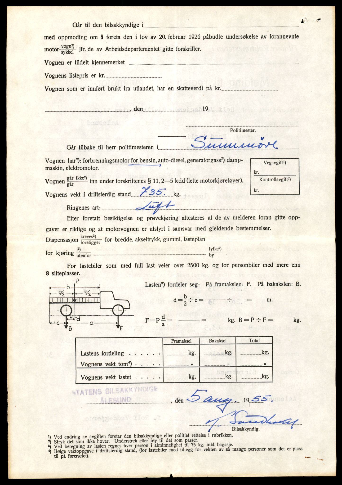 Møre og Romsdal vegkontor - Ålesund trafikkstasjon, AV/SAT-A-4099/F/Fe/L0049: Registreringskort for kjøretøy T 14864 - T 18613, 1927-1998, p. 190