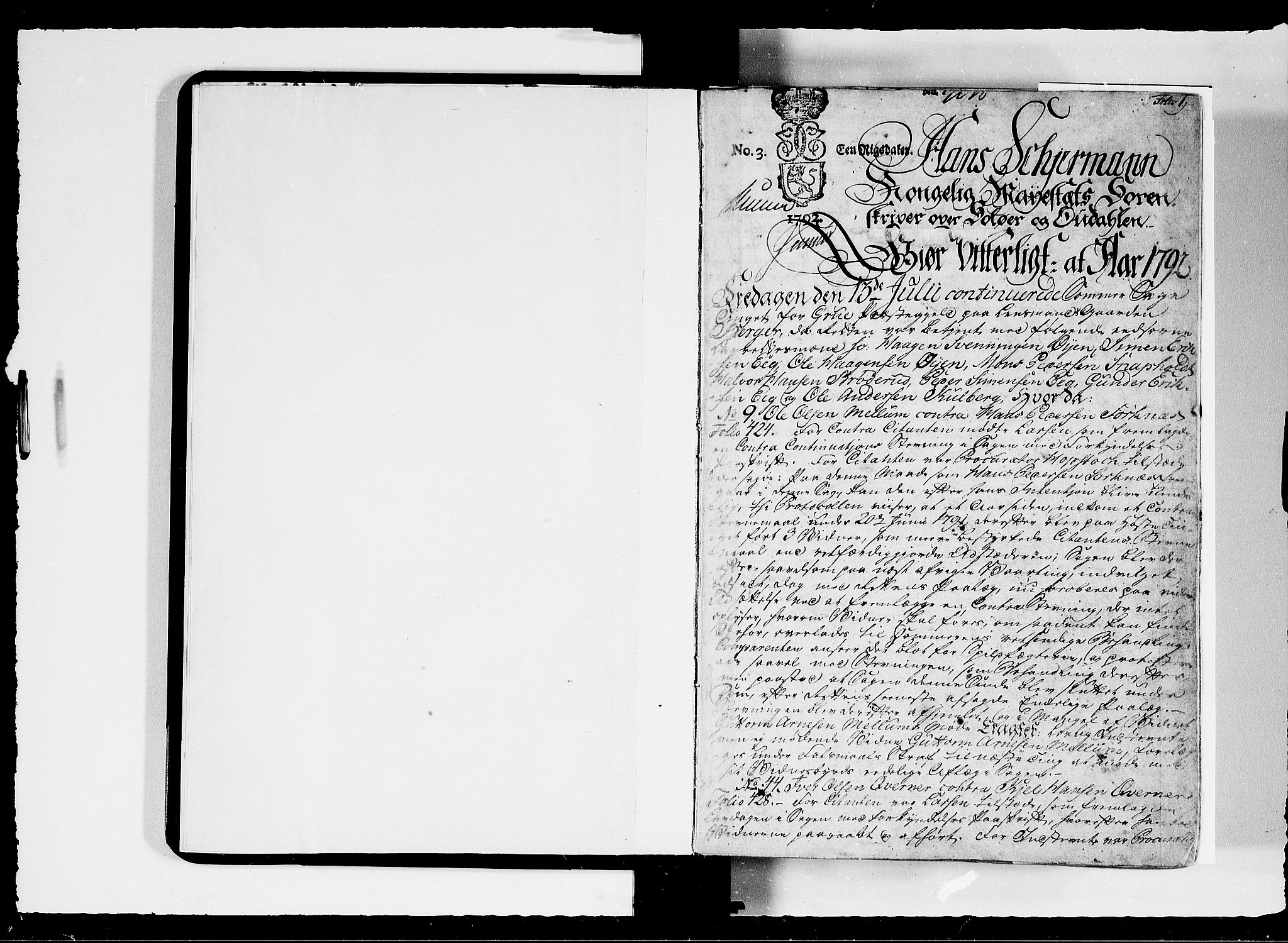 Solør og Odalen sorenskriveri, SAH/TING-026/G/Gb/L0009A: Tingbok, 1792-1793, p. 0b-1a