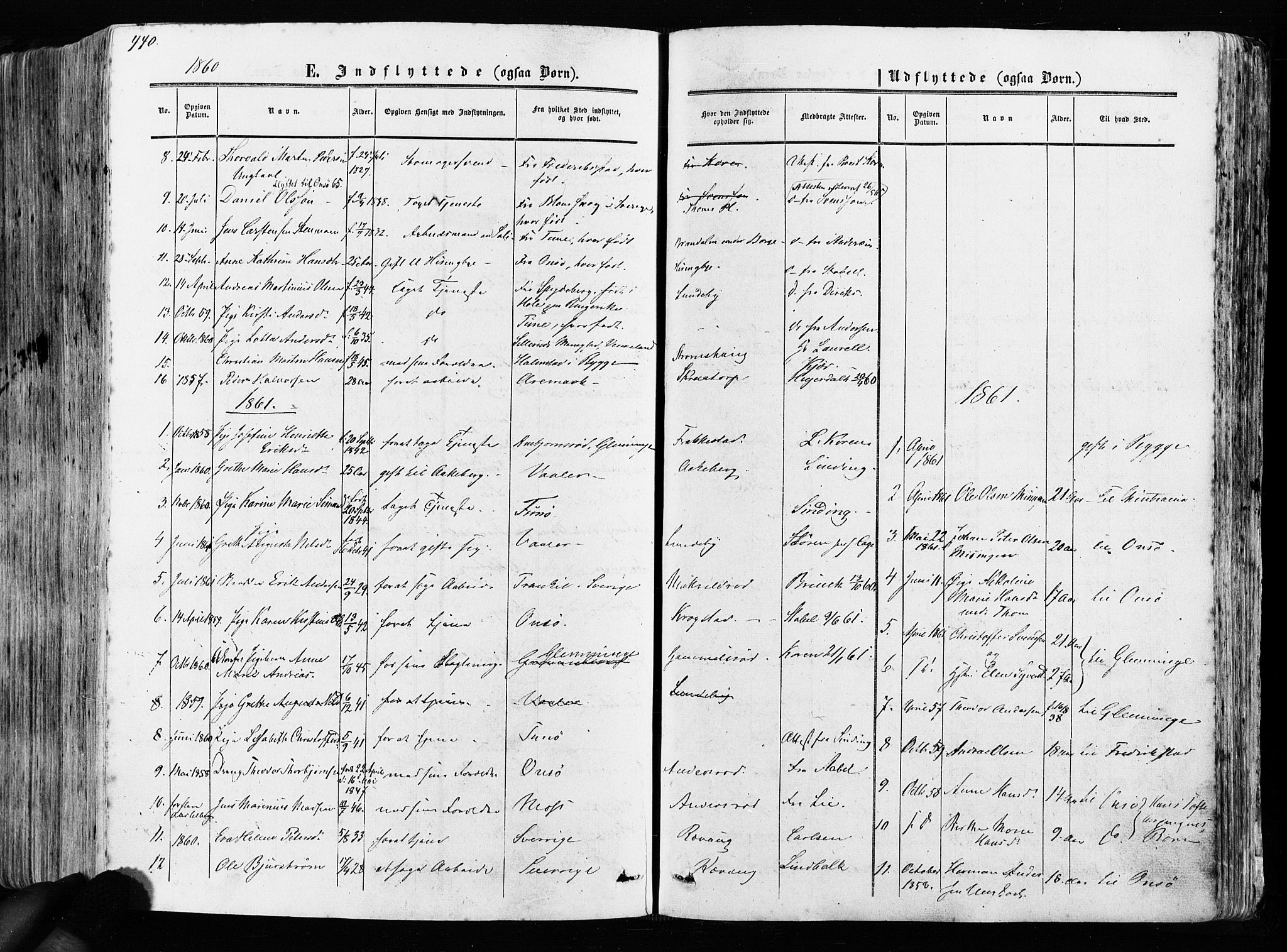 Råde prestekontor kirkebøker, AV/SAO-A-2009/F/Fa/L0006: Parish register (official) no. 6, 1854-1877, p. 440