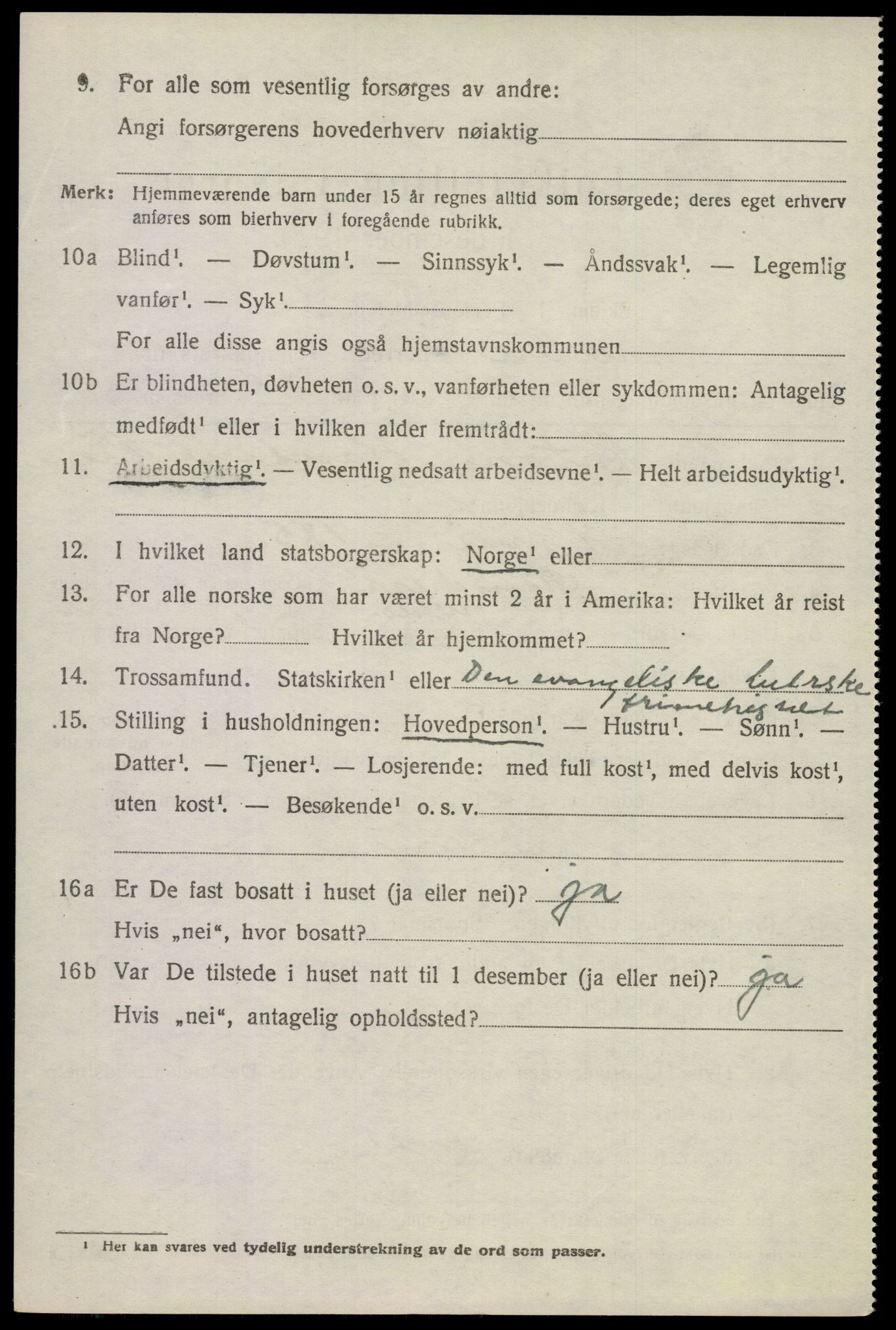 SAKO, 1920 census for Andebu, 1920, p. 5325