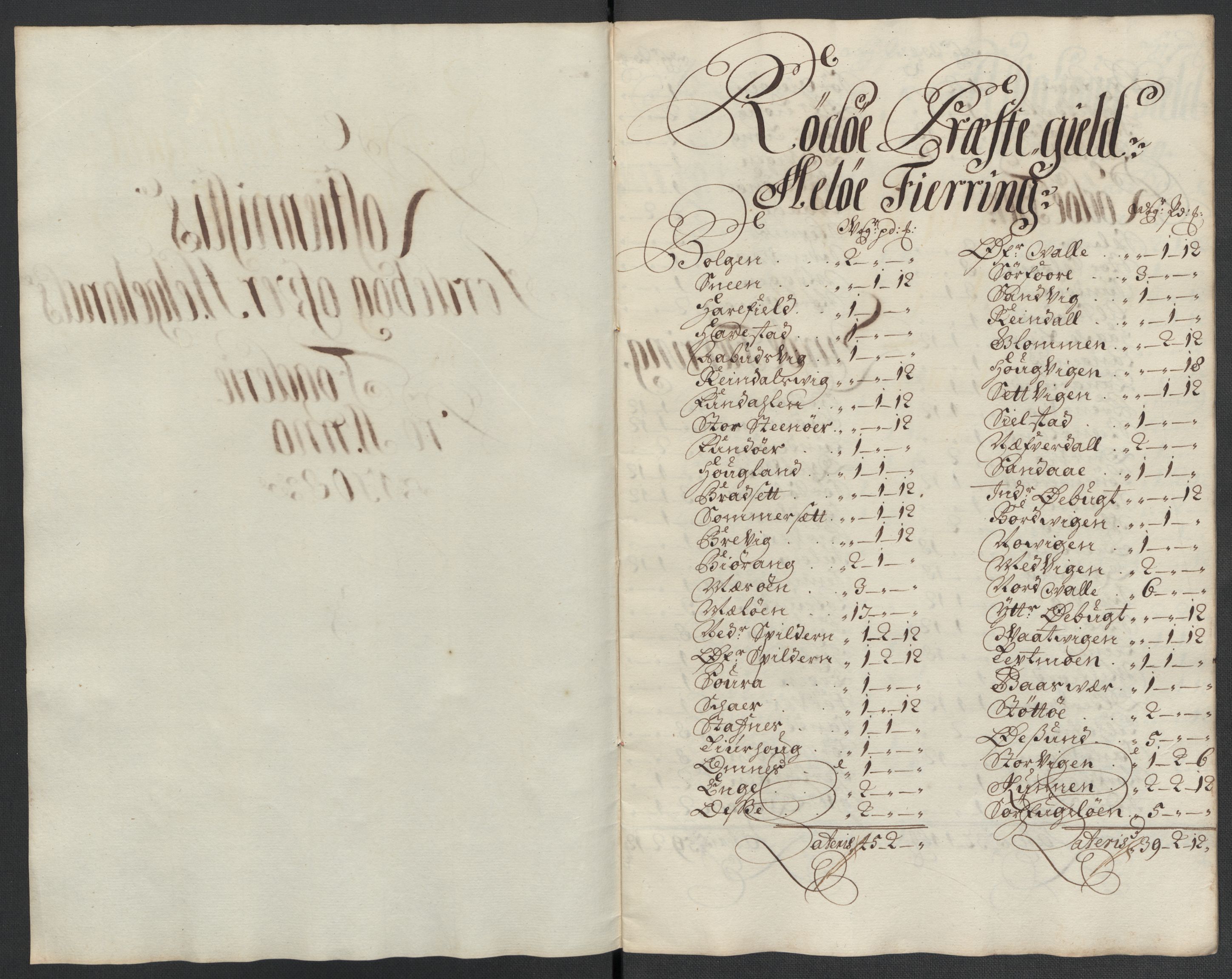 Rentekammeret inntil 1814, Reviderte regnskaper, Fogderegnskap, AV/RA-EA-4092/R65/L4510: Fogderegnskap Helgeland, 1708-1709, p. 106