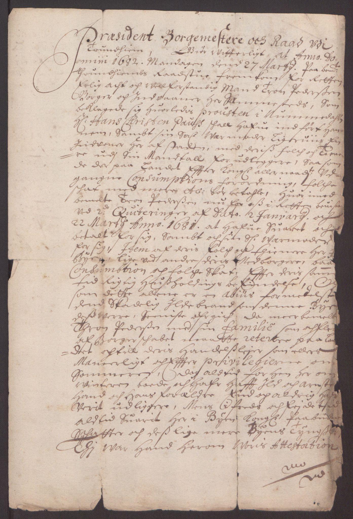 Rentekammeret inntil 1814, Reviderte regnskaper, Fogderegnskap, AV/RA-EA-4092/R64/L4424: Fogderegnskap Namdal, 1692-1695, p. 220